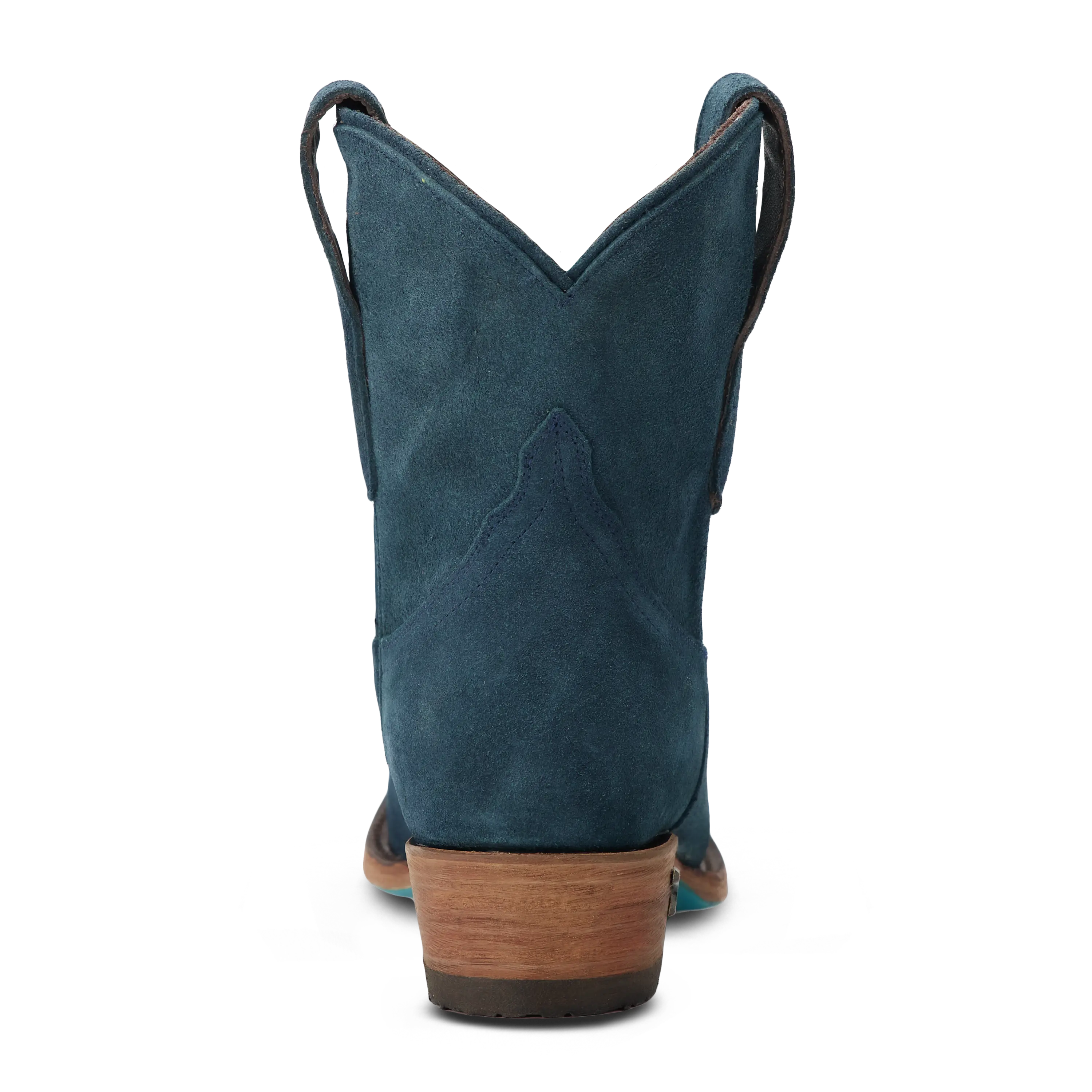 Emma Jane Bootie - Navy Suede