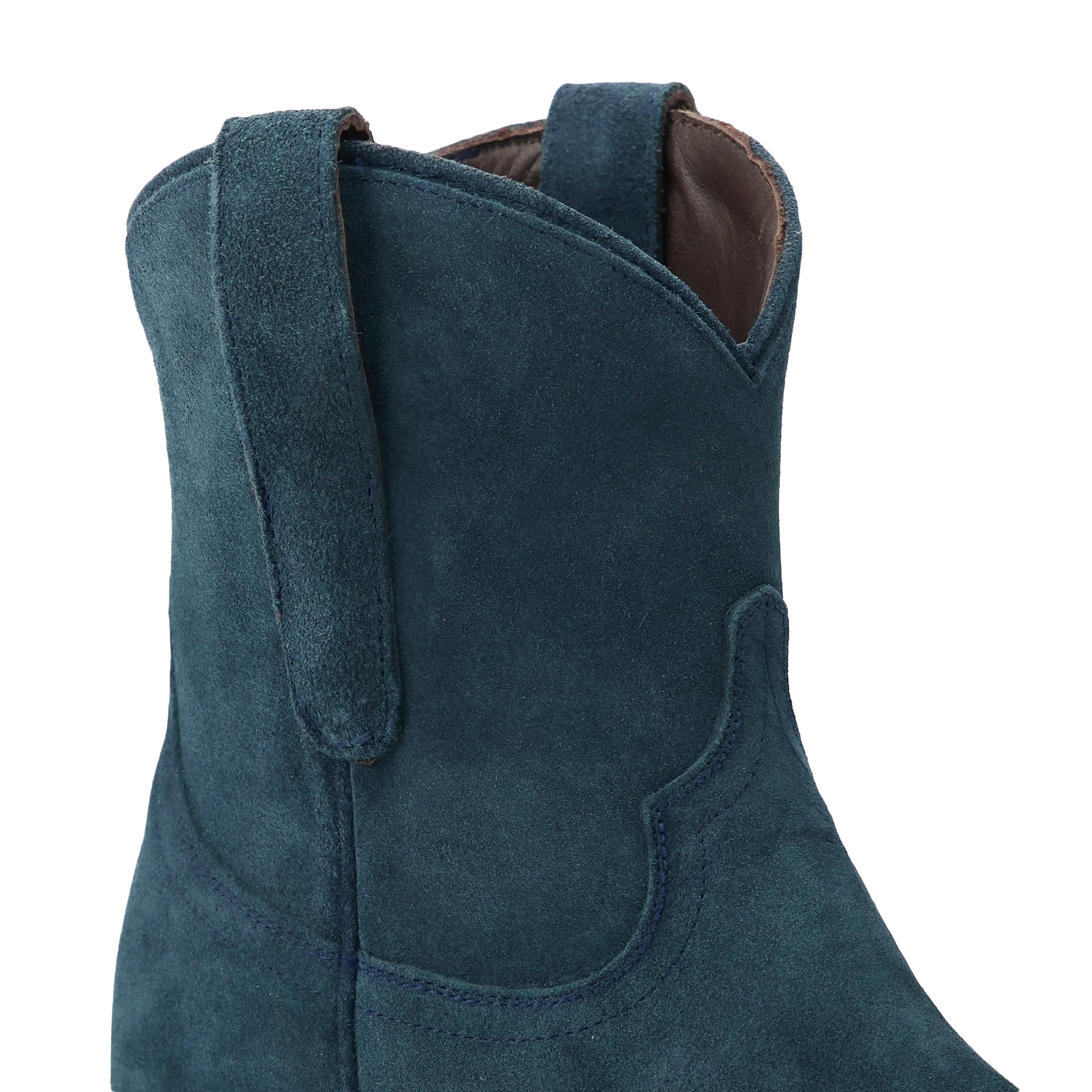 Emma Jane Bootie - Navy Suede