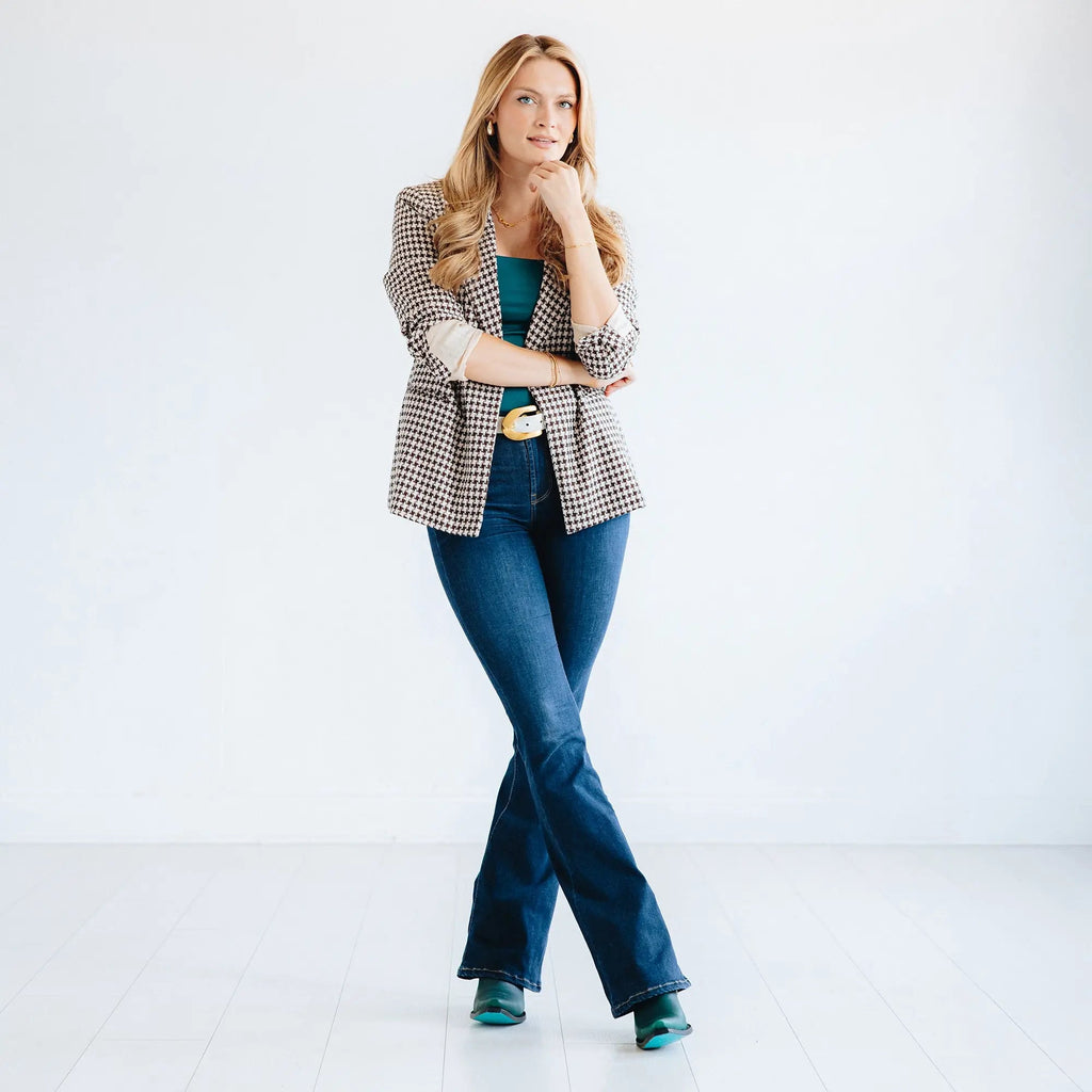 Emma Jane Bootie - Emerald Green **Final Sale**