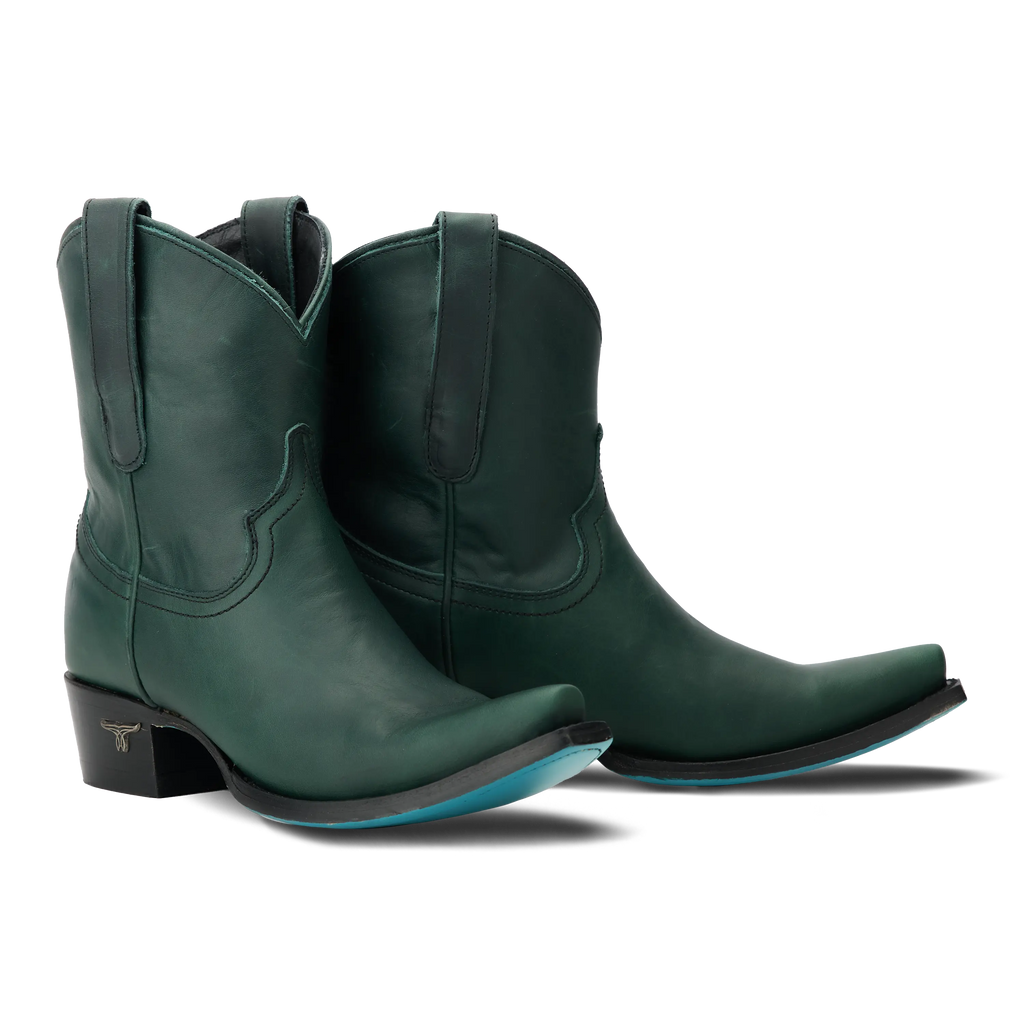 Emma Jane Bootie - Emerald Green **Final Sale**