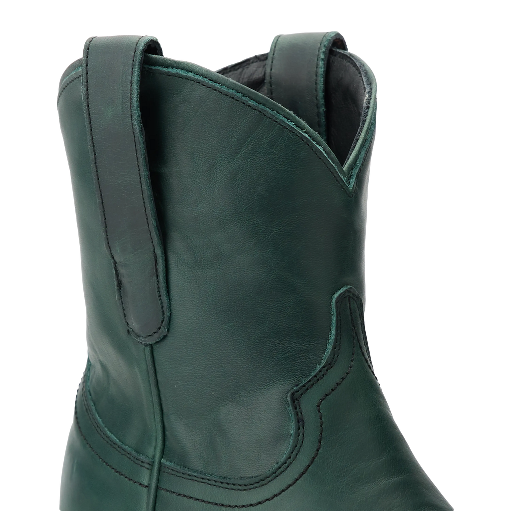 Emma Jane Bootie - Emerald Green **Final Sale**