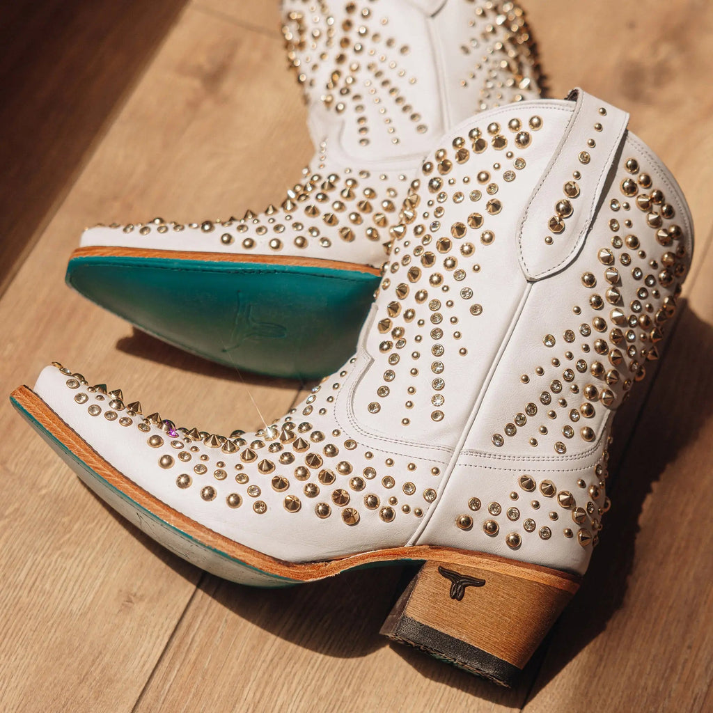 Dolly Bootie - Matte White **Final Sale**