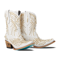 Dolly Bootie - Matte White **Final Sale**