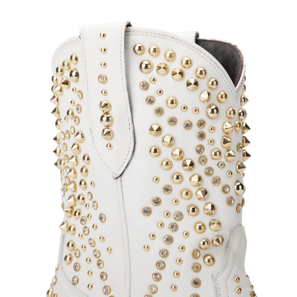 Dolly Bootie - Matte White **Final Sale**