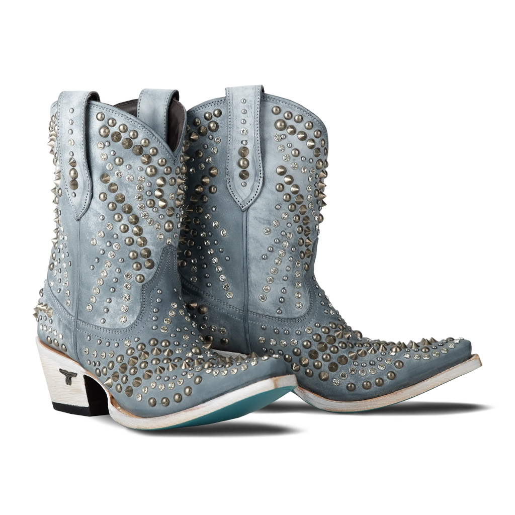 Dolly Bootie - Washed Denim