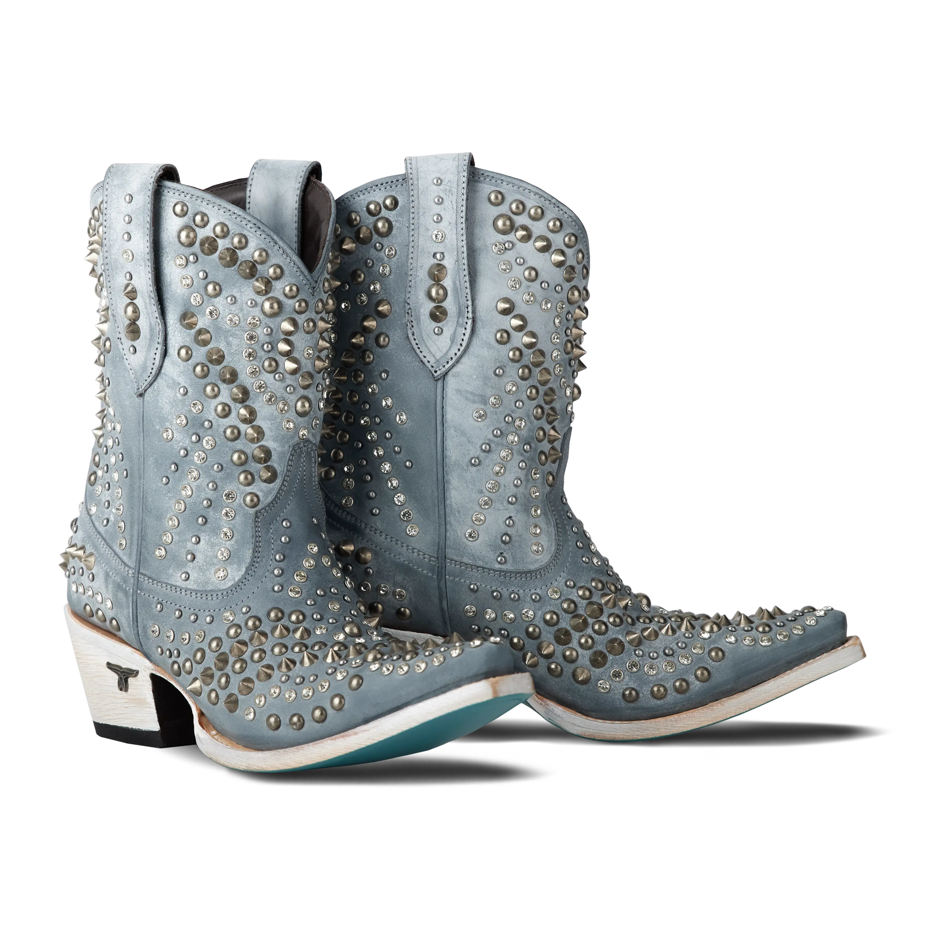 Dolly Bootie - Washed Denim
