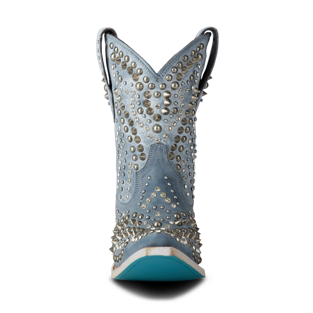 Dolly Bootie - Washed Denim