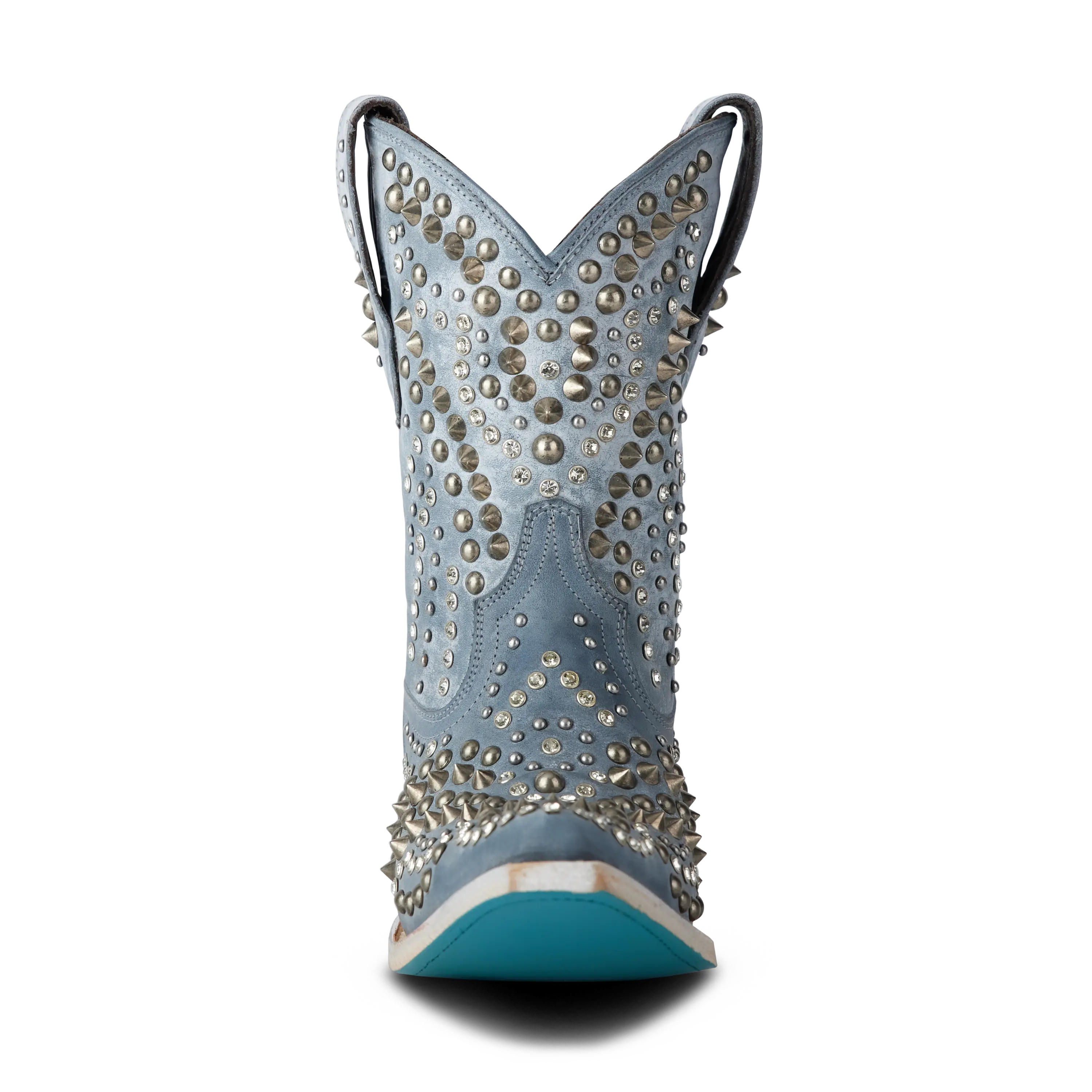 Dolly Bootie - Washed Denim