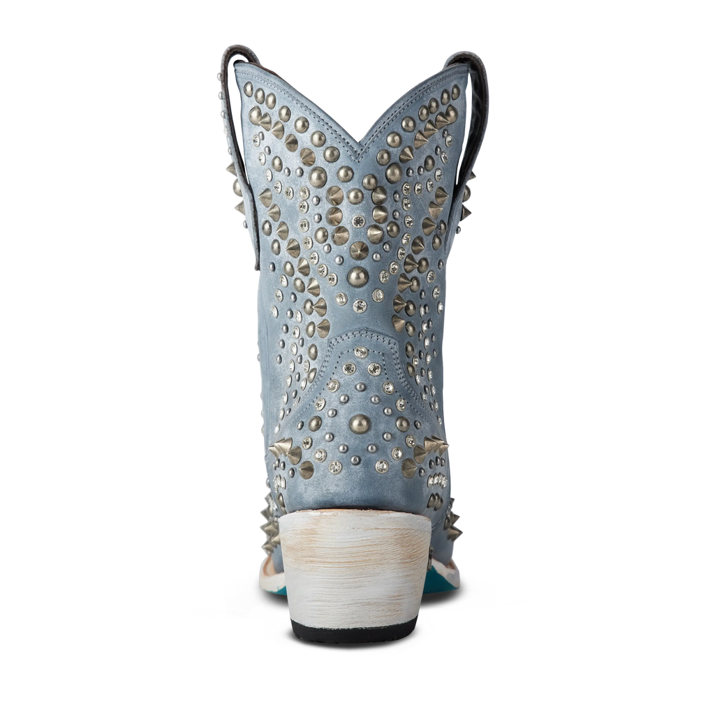 Dolly Bootie - Washed Denim