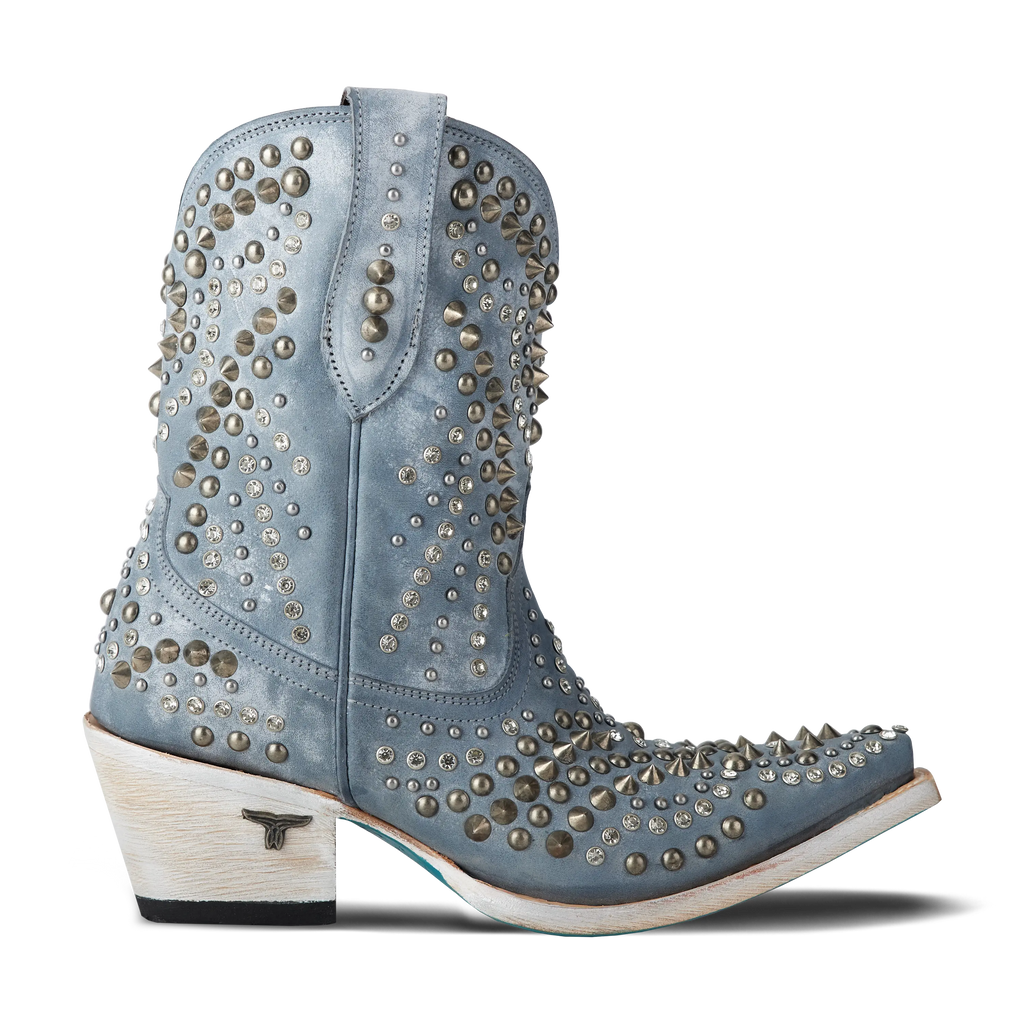 Dolly Bootie - Washed Denim
