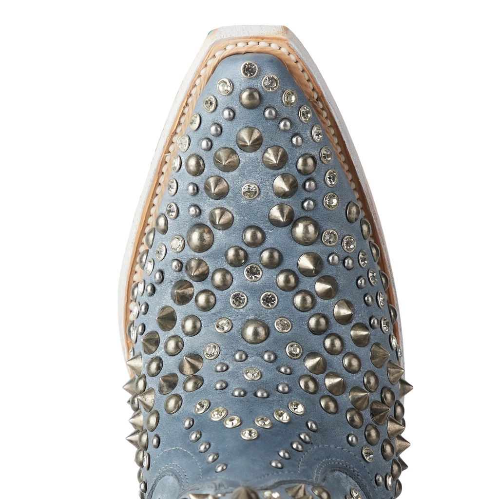 Dolly Bootie - Washed Denim