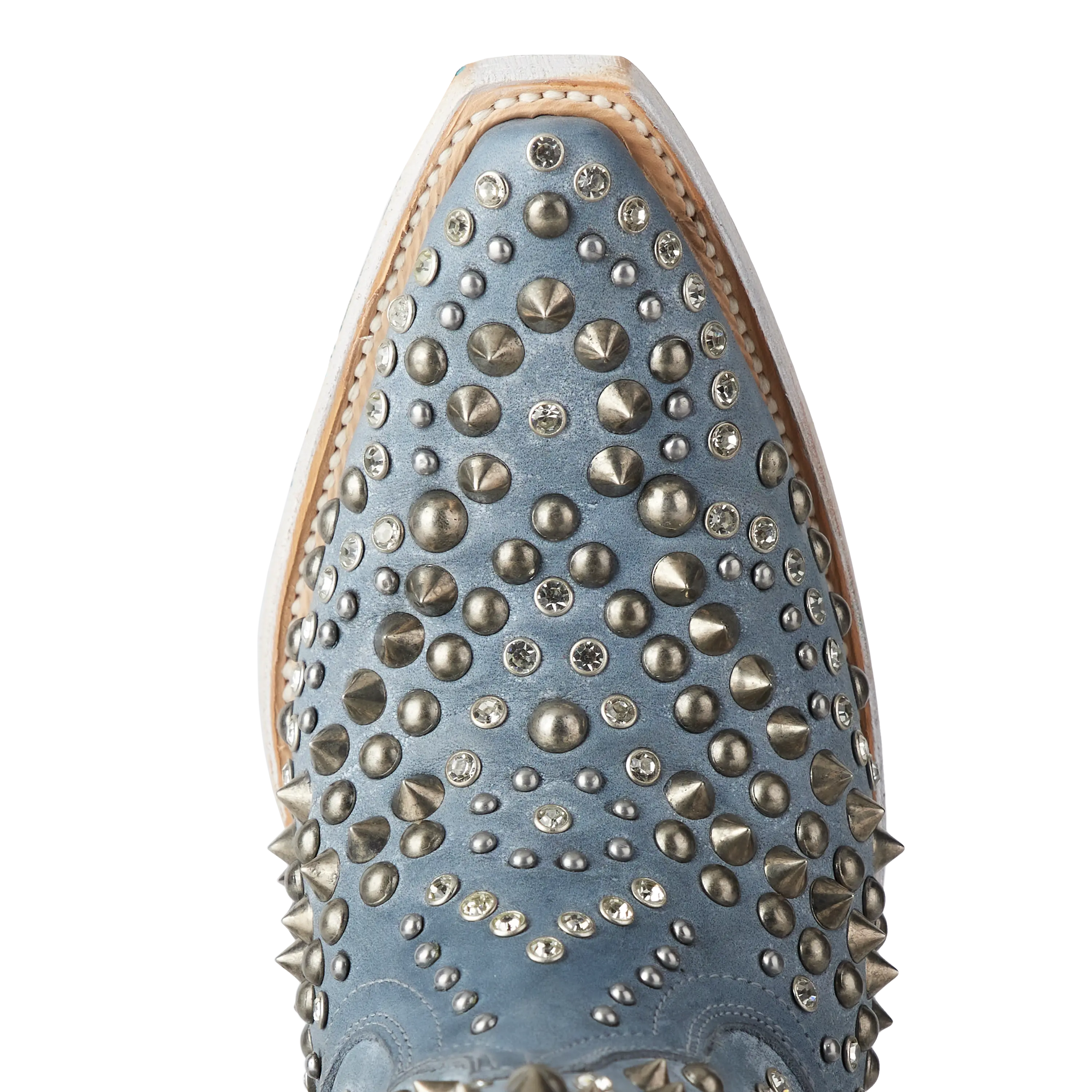 Dolly Bootie - Washed Denim