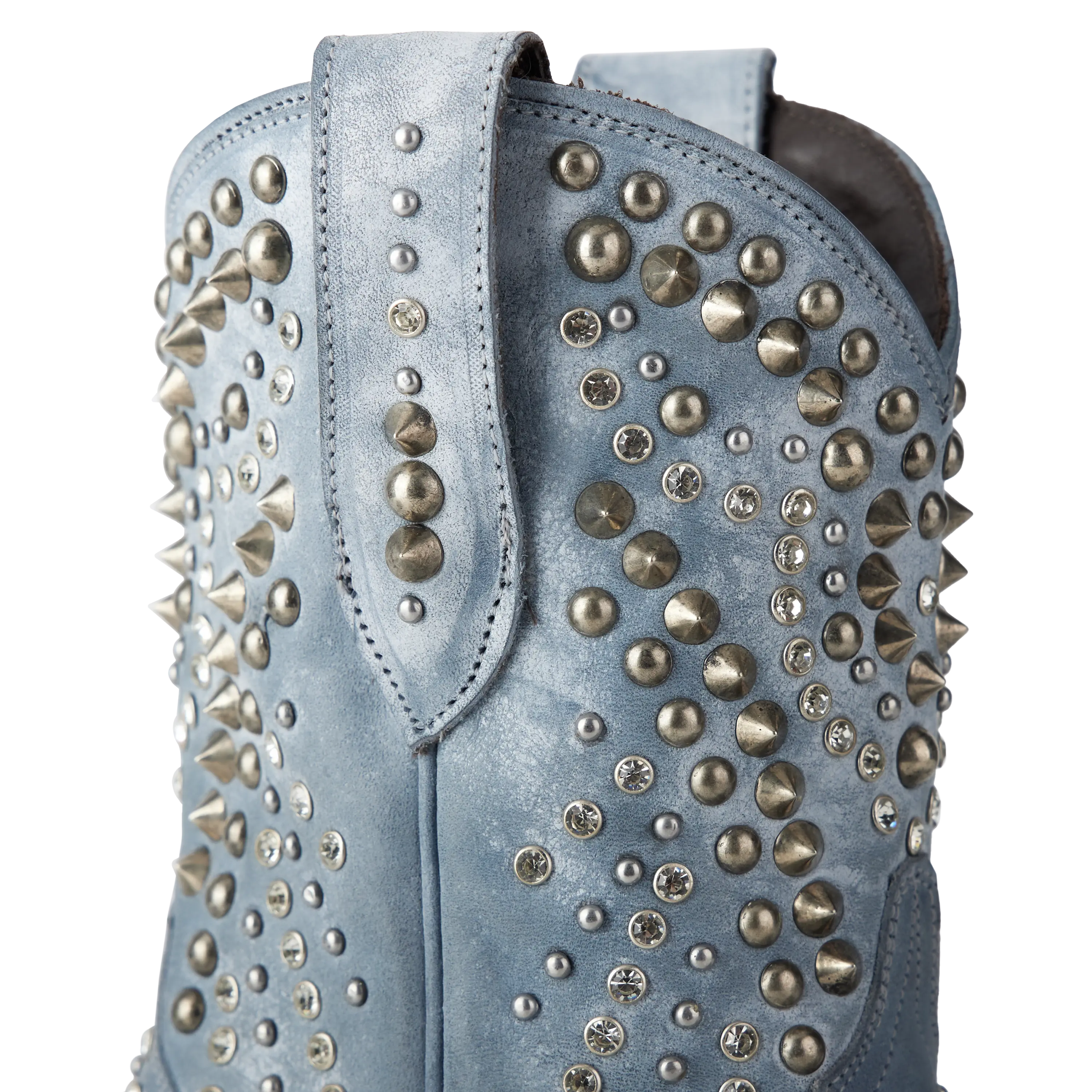 Dolly Bootie - Washed Denim