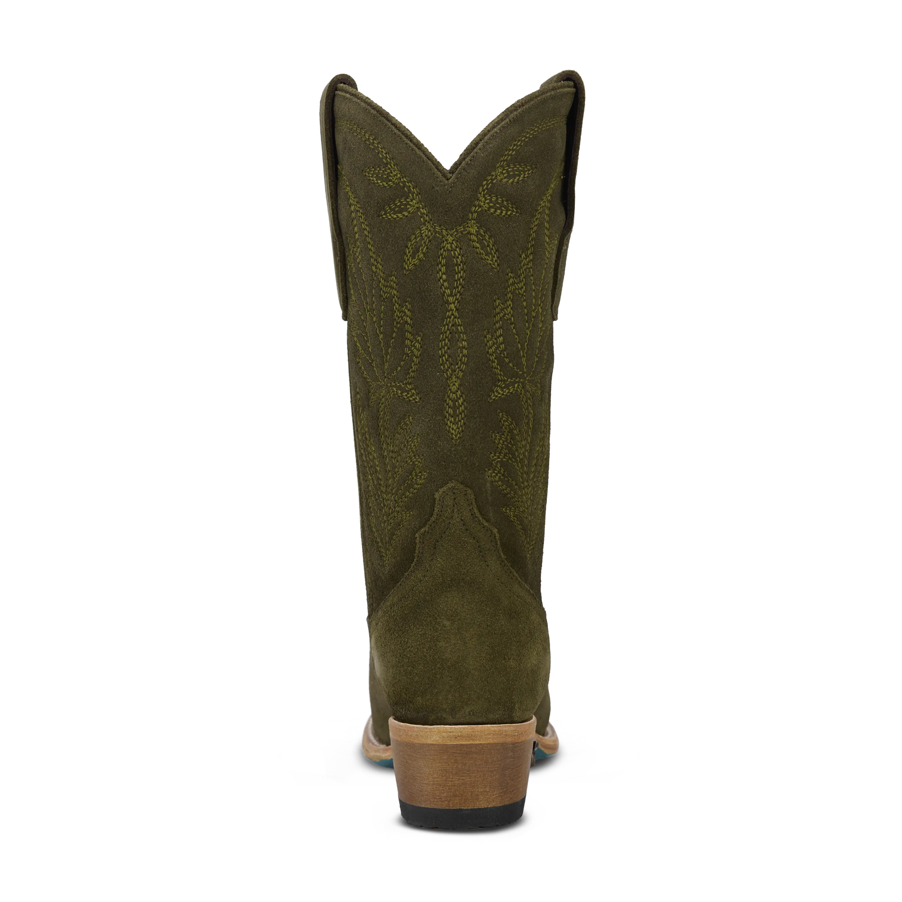 Sandaga Midi - Olive Suede
