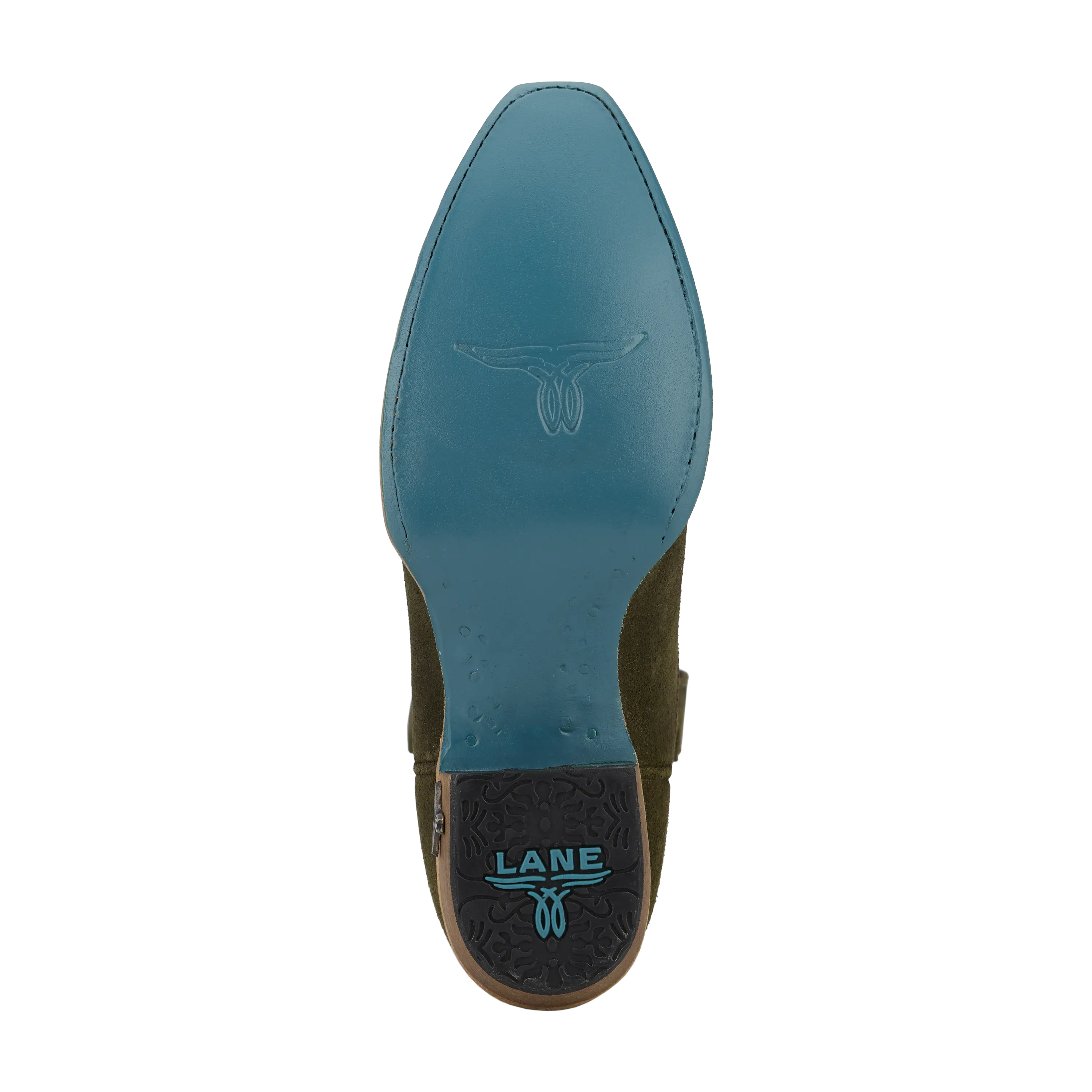 Sandaga Midi - Olive Suede