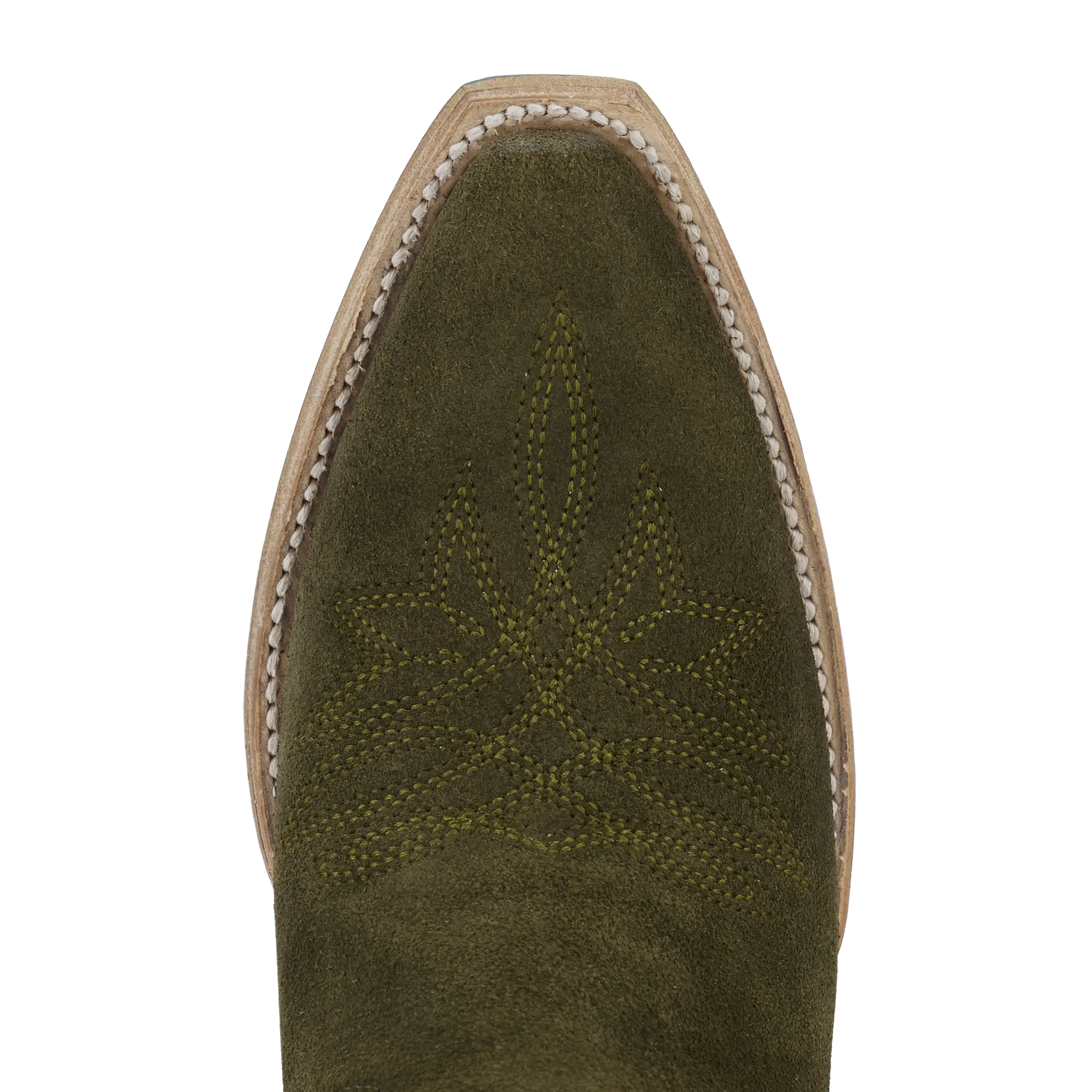 Sandaga Midi - Olive Suede