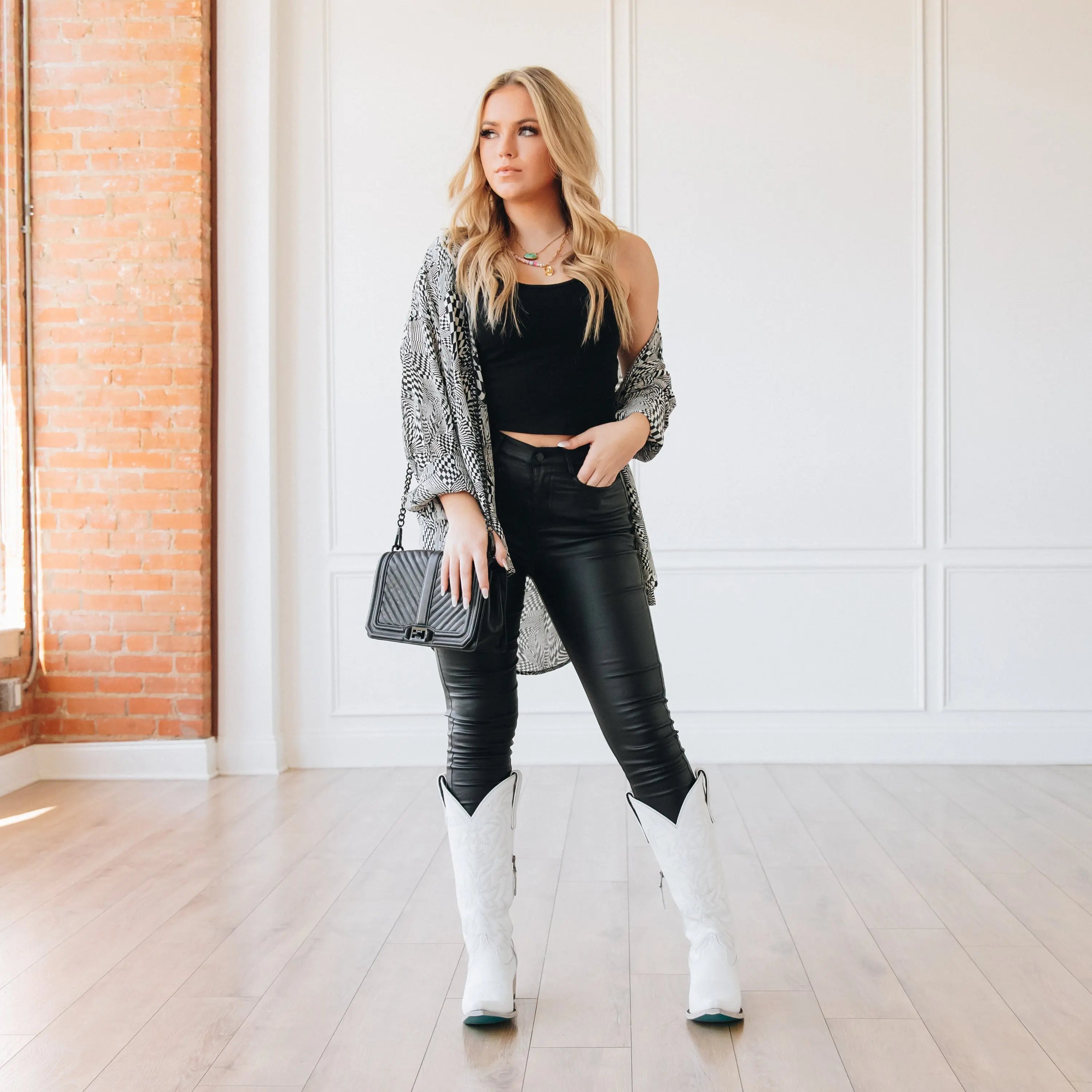 Smokeshow Boot - Matte White