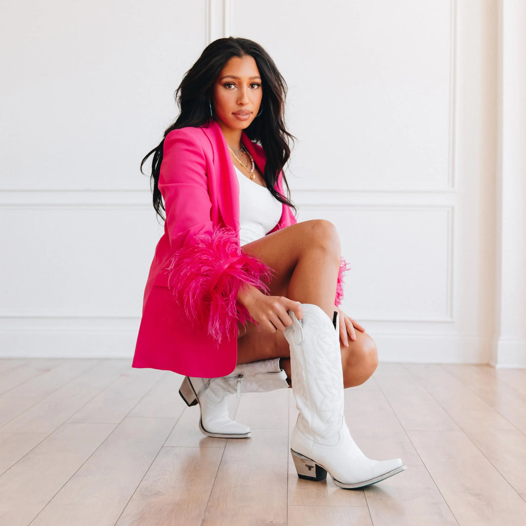 Smokeshow Boot - Matte White