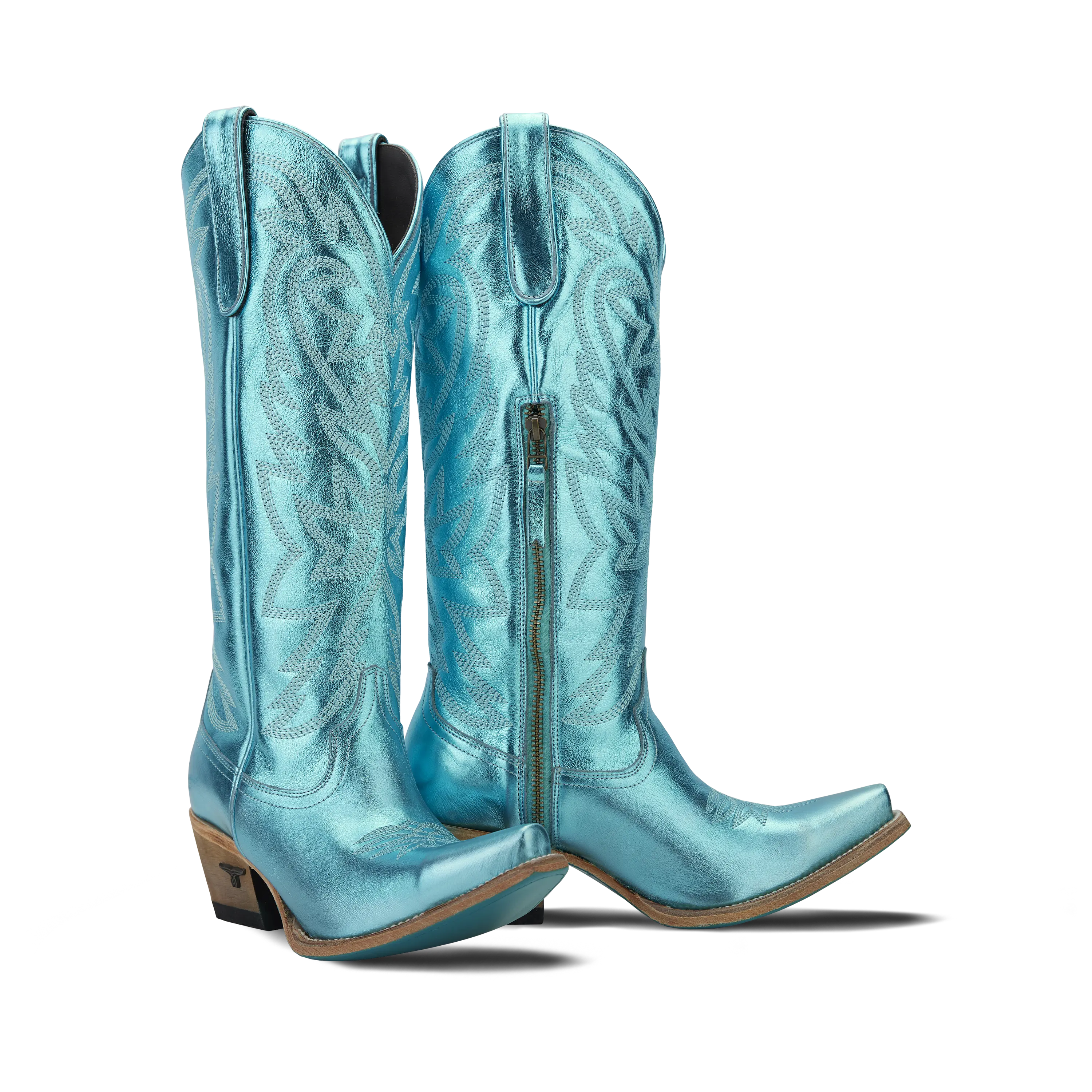 Smokeshow Boot - Turquoise Metallic