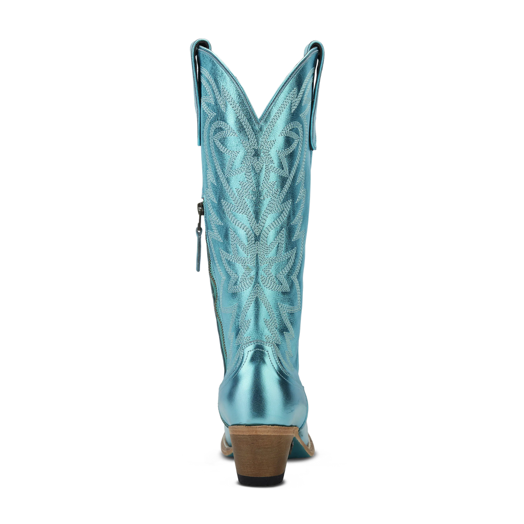 Smokeshow Boot - Turquoise Metallic