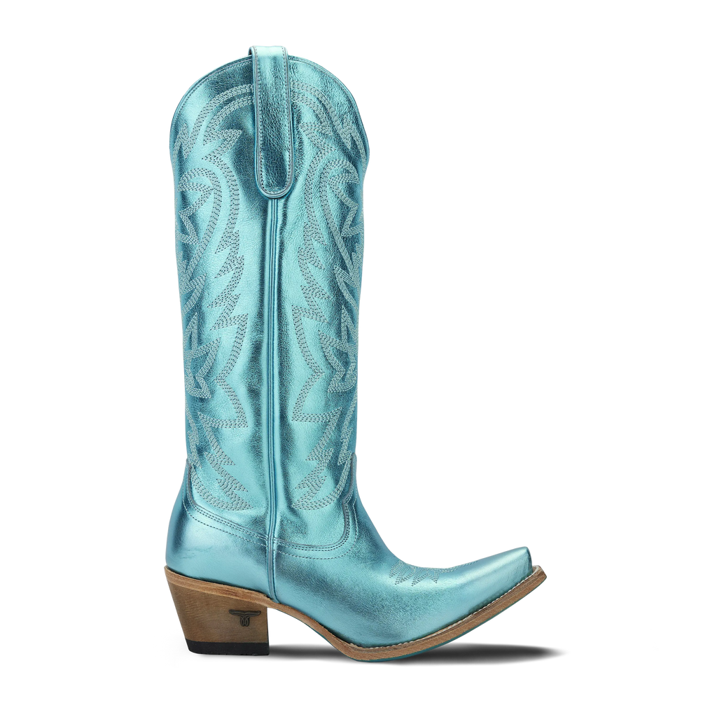 Smokeshow Boot - Turquoise Metallic