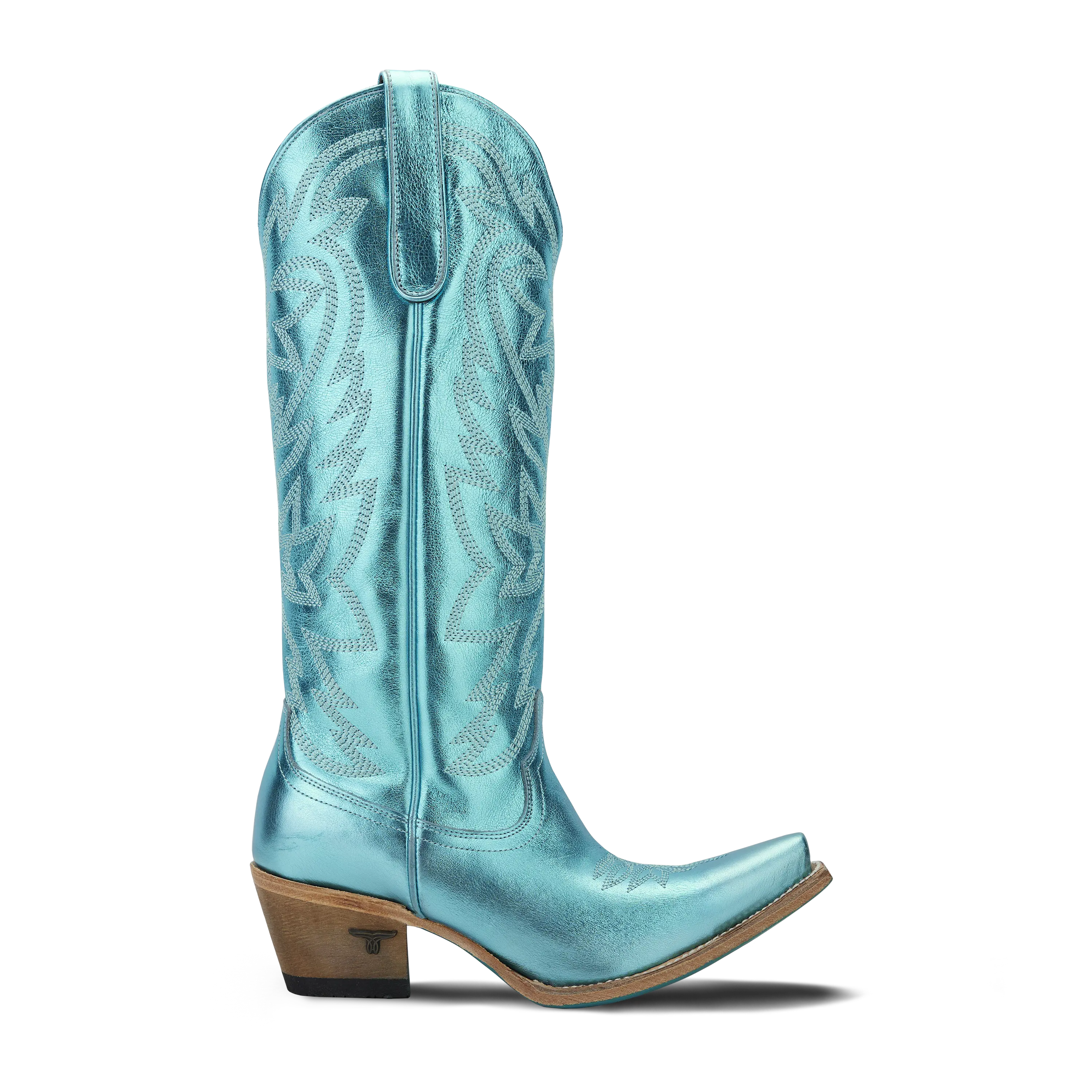 Smokeshow Boot - Turquoise Metallic