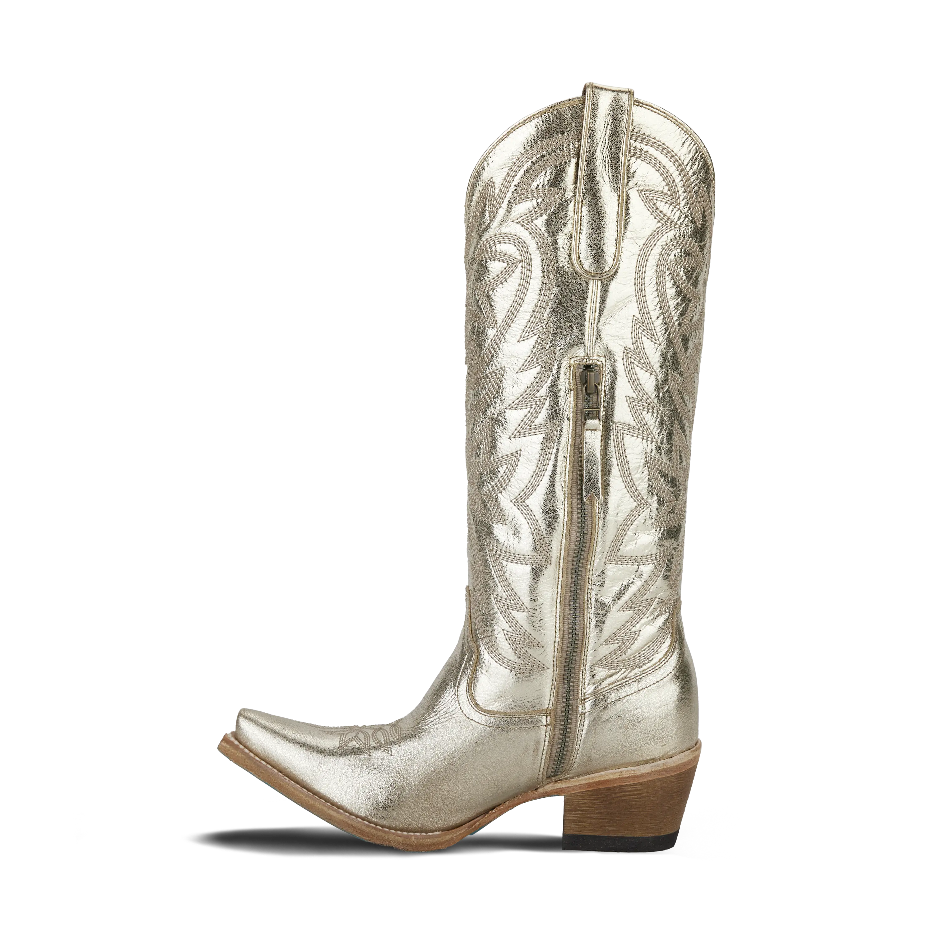 Smokeshow Boot - Champagne Metallic