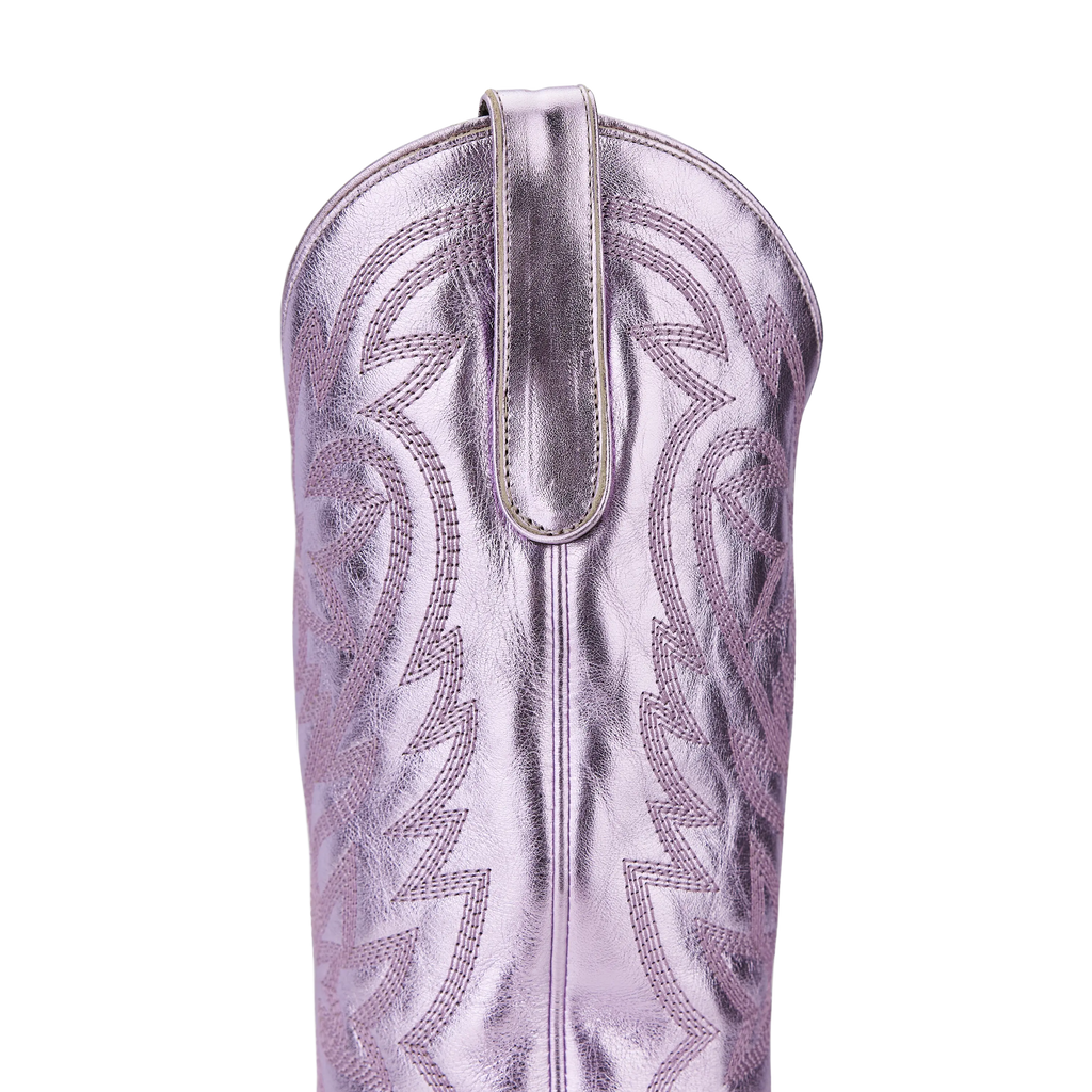 Smokeshow Boot - Lavender Metallic