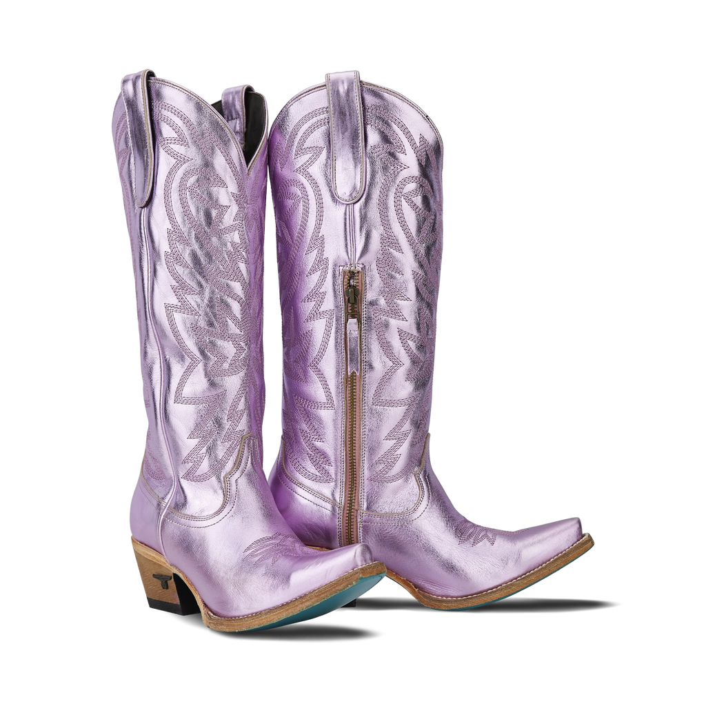 Smokeshow Boot - Lavender Metallic