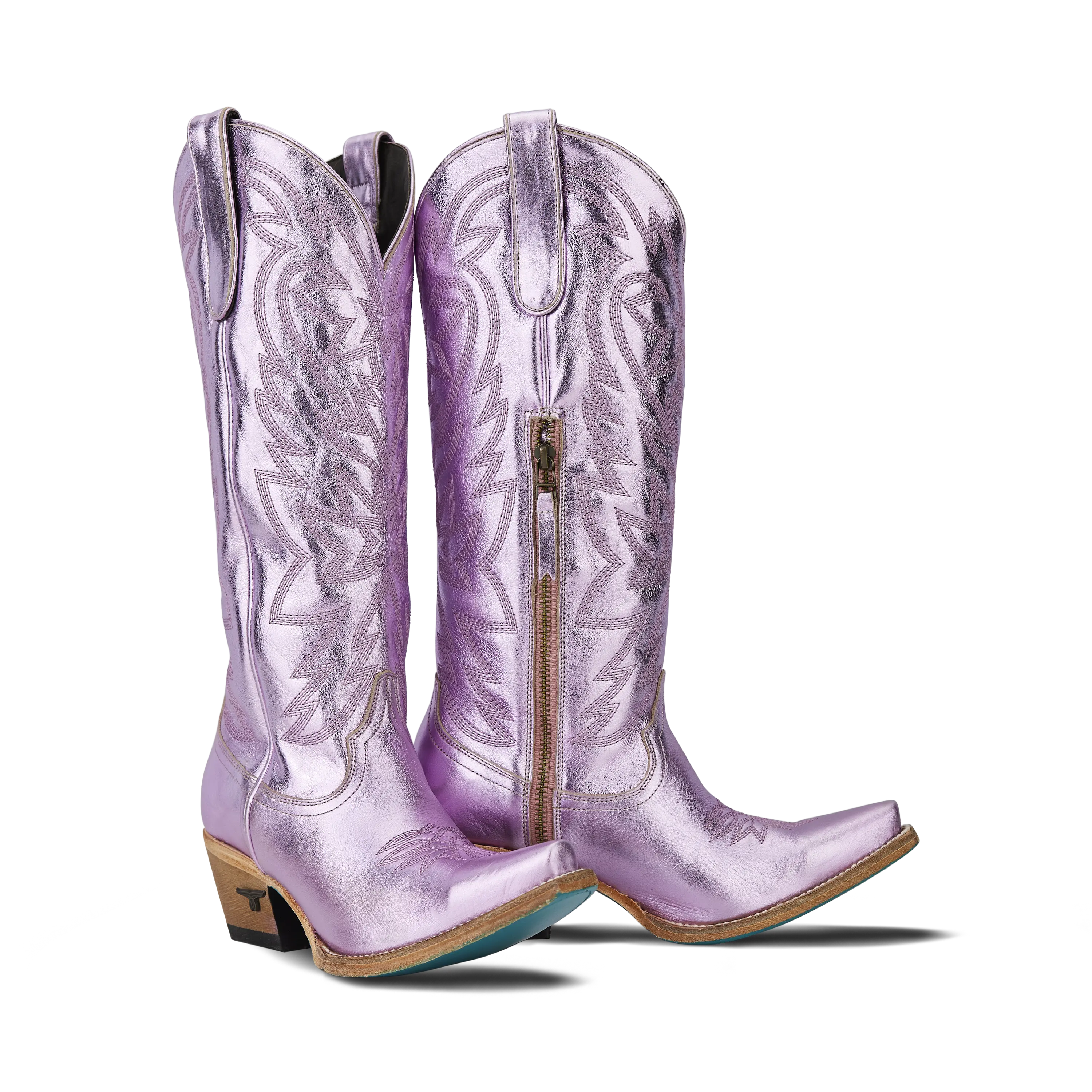 Smokeshow Boot - Lavender Metallic