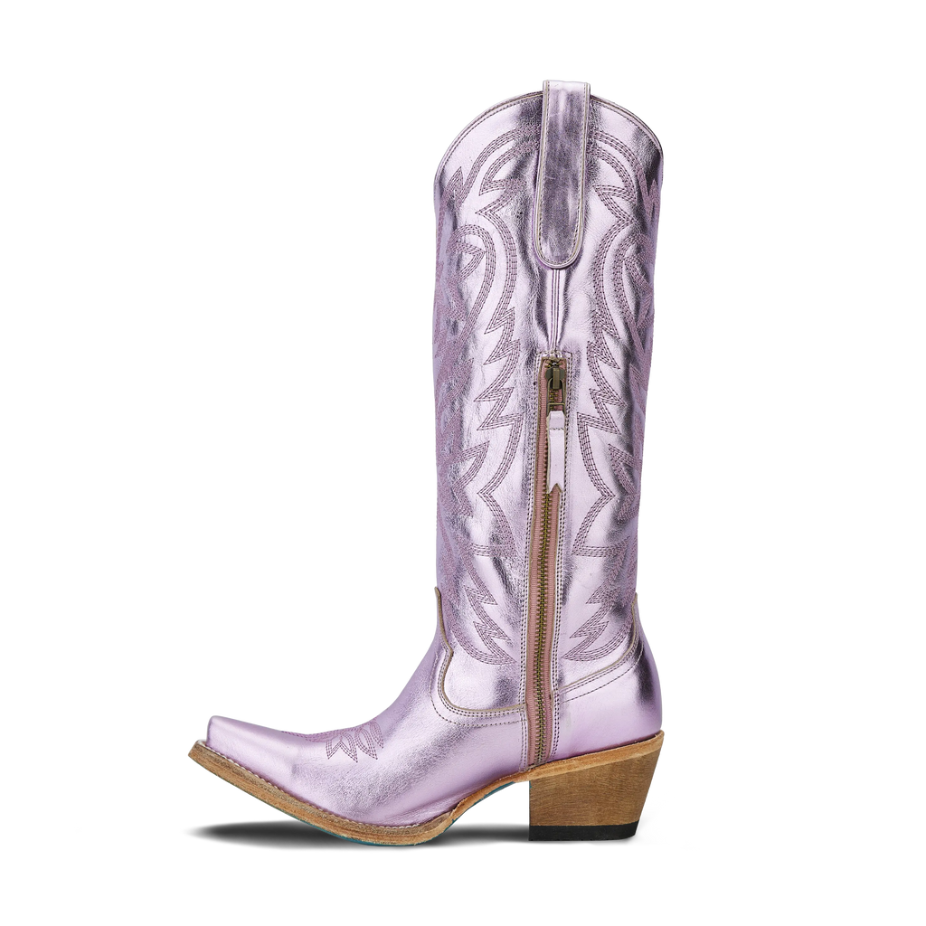 Smokeshow Boot - Lavender Metallic
