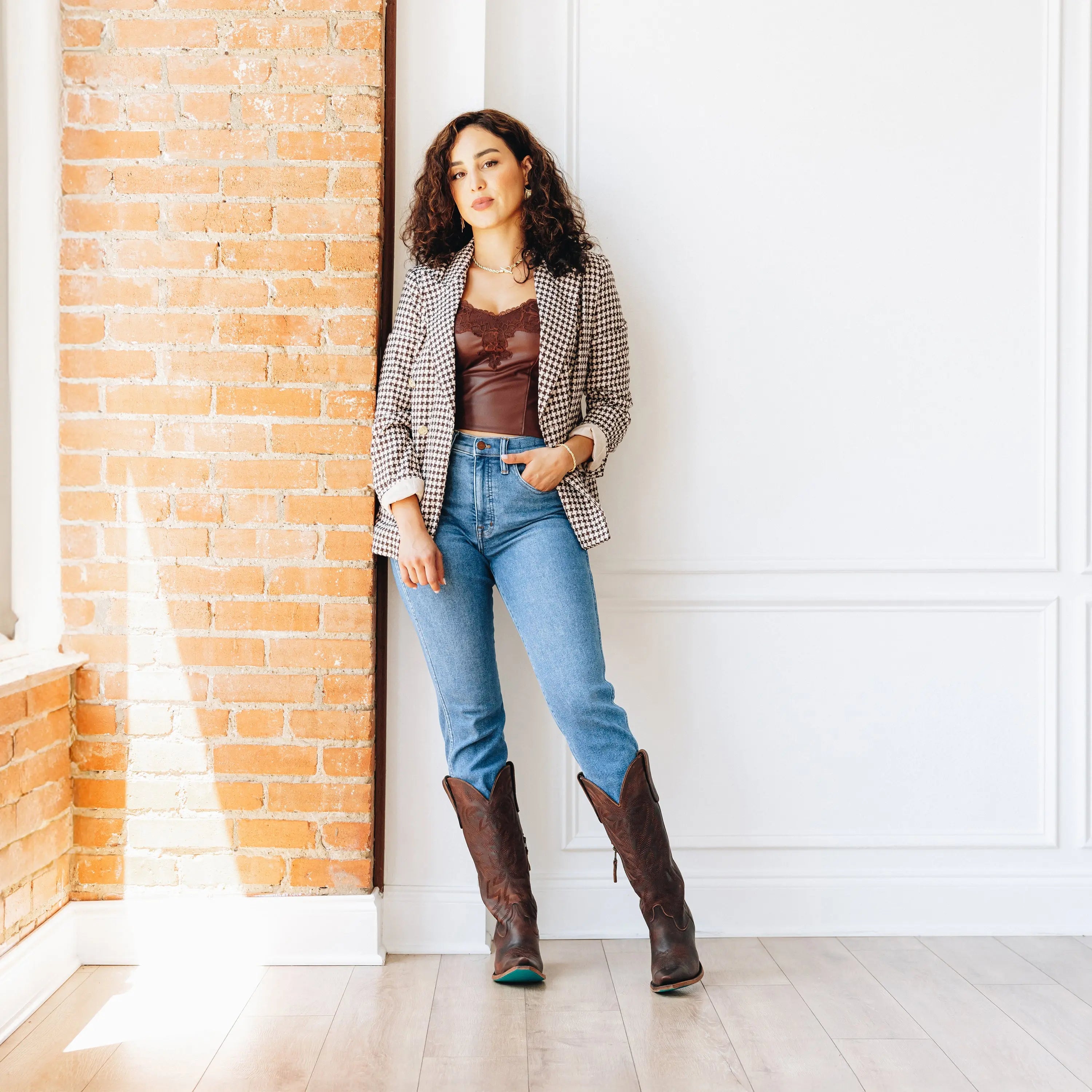 Smokeshow Boot - Cognac