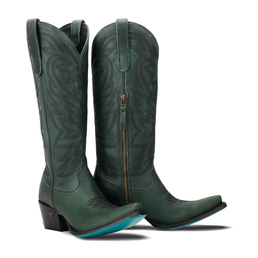 Smokeshow Boot - Emerald Green