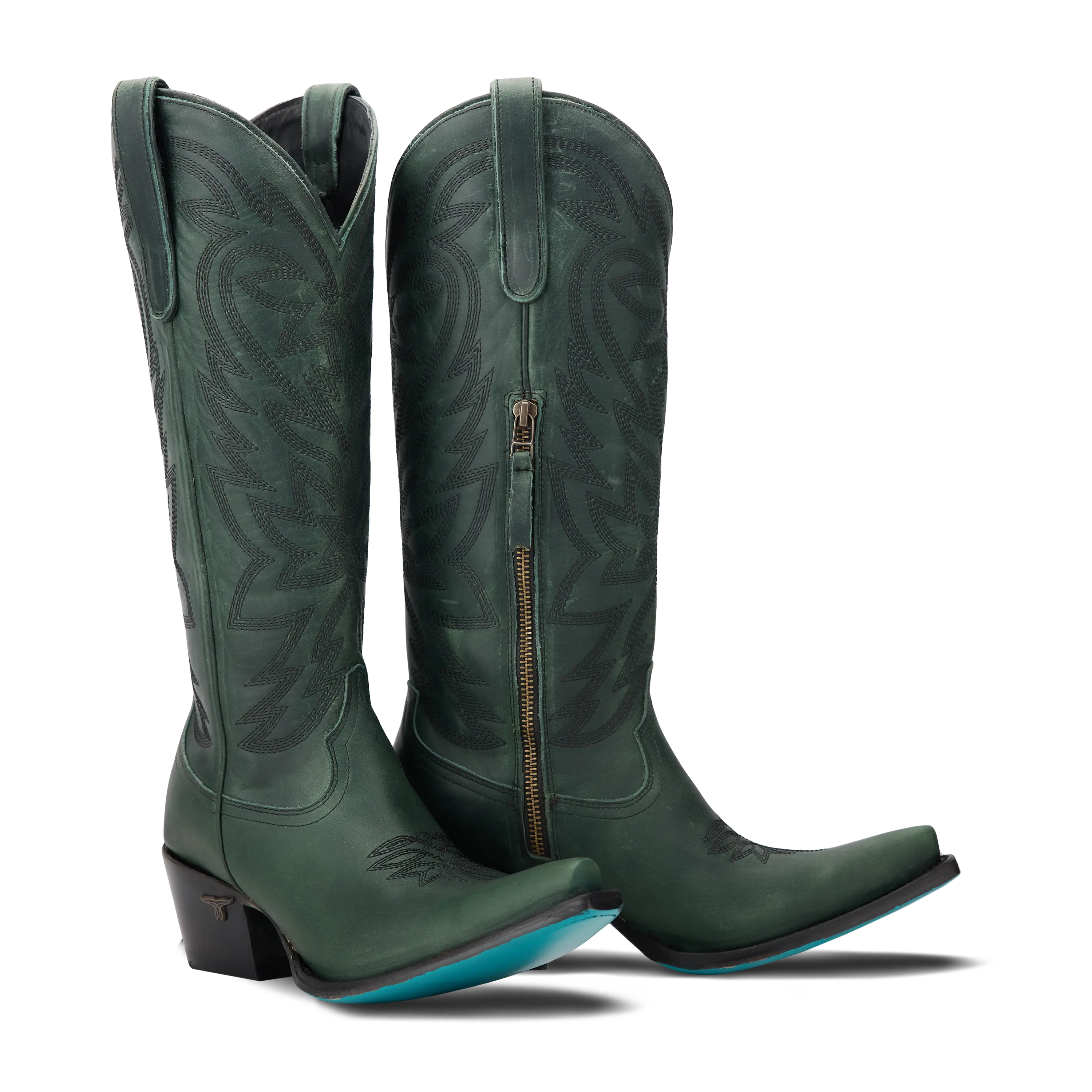 Smokeshow Boot - Emerald Green