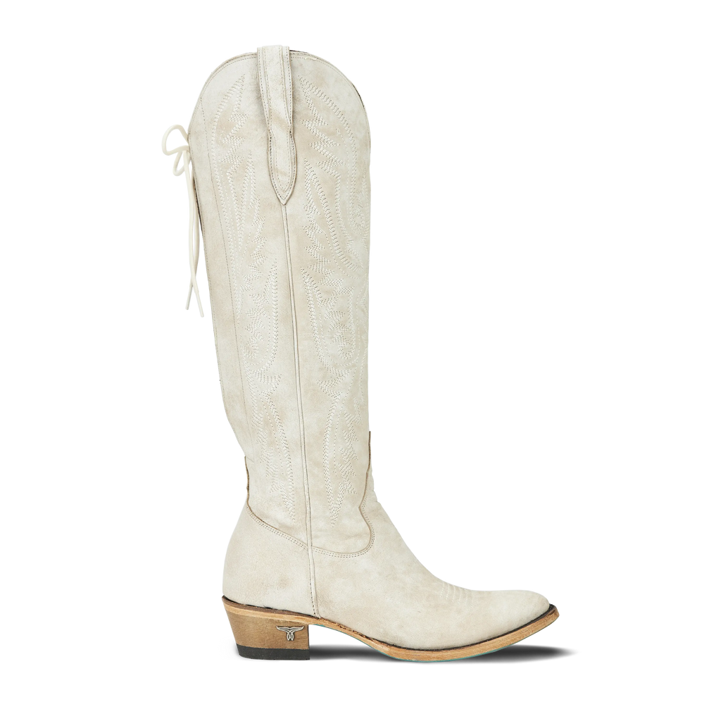 Monica Knee High Corset - Ceramic Crackle