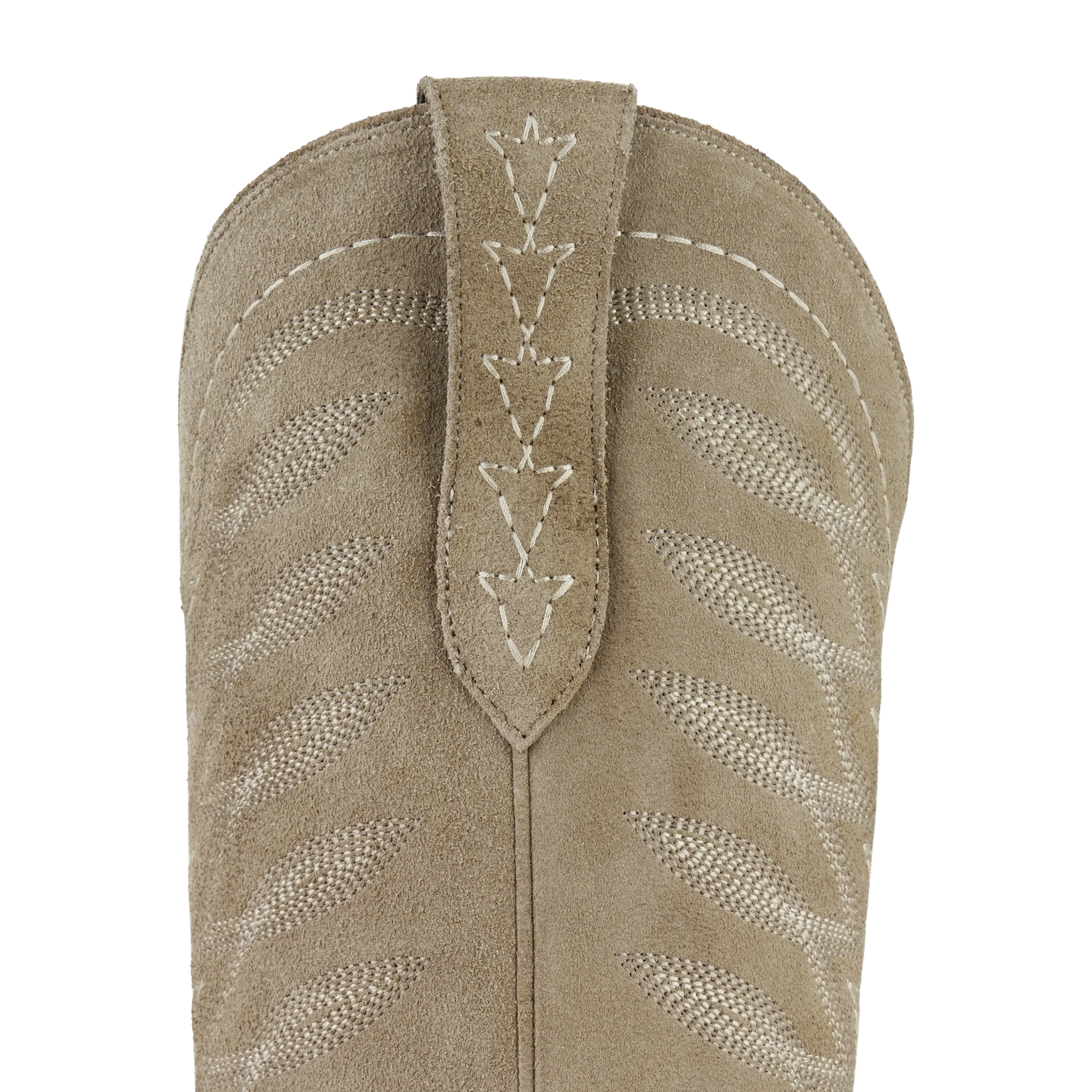 Squash Blossom Boot - Latte Suede