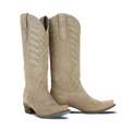 Squash Blossom Boot - Latte Suede