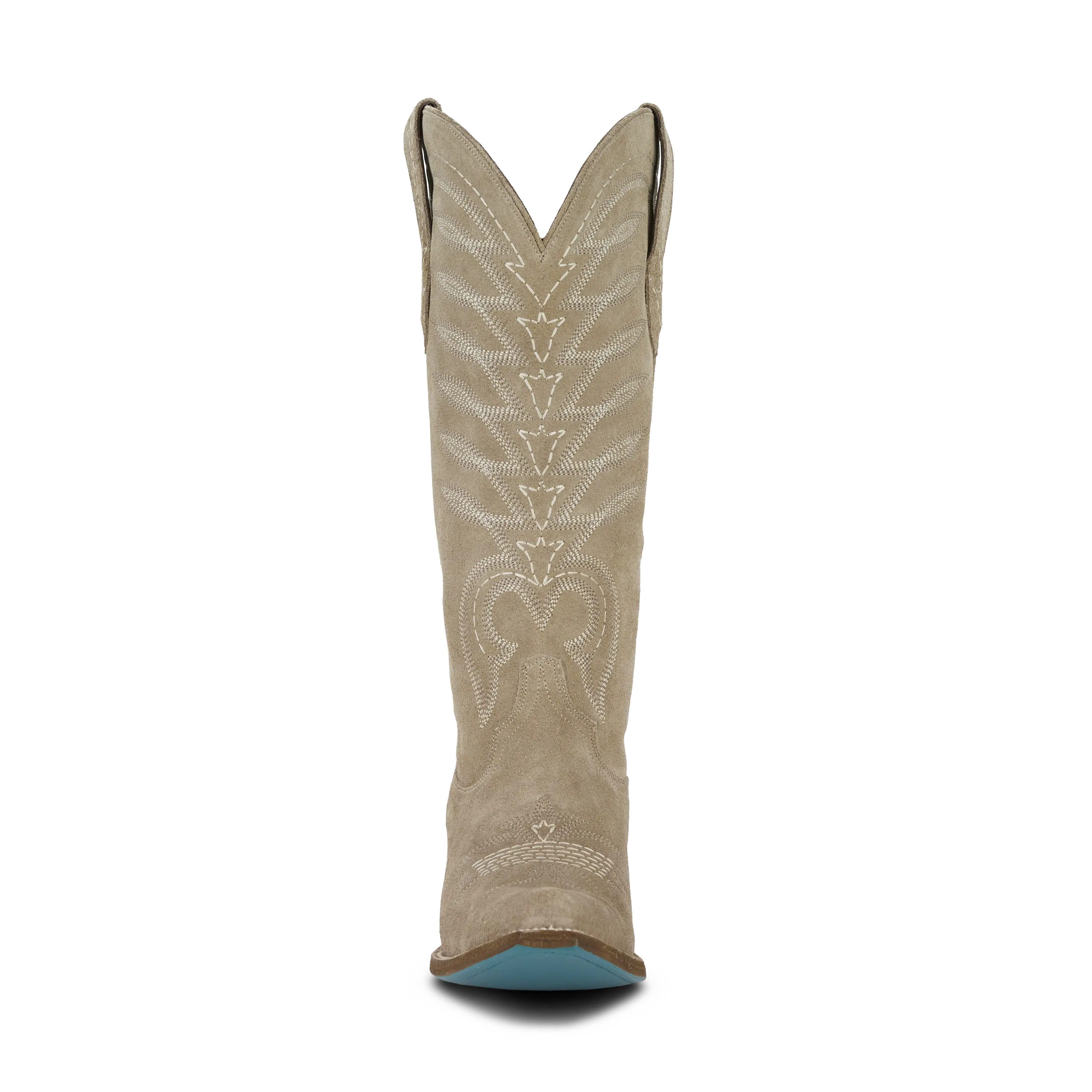 Squash Blossom Boot - Latte Suede