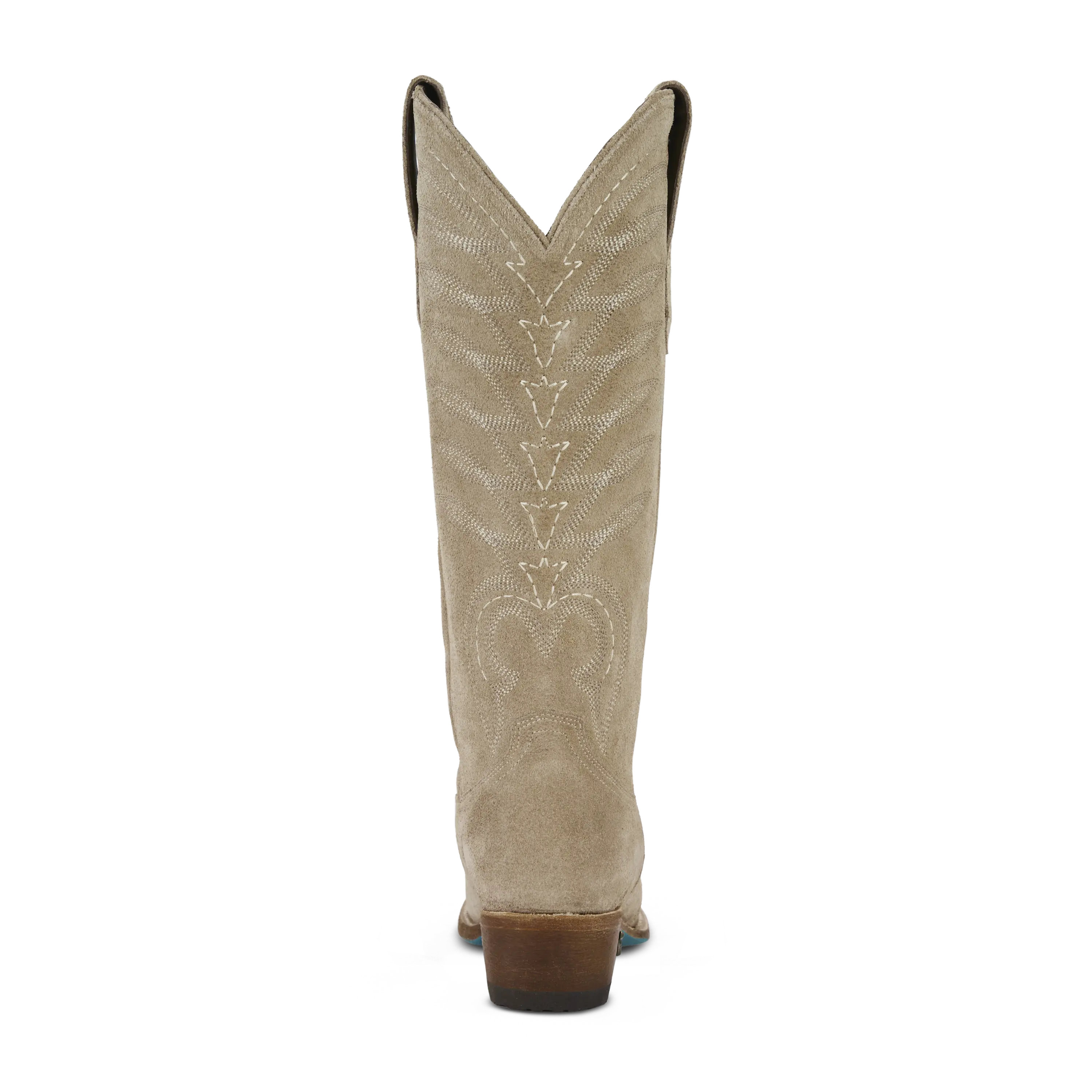 Squash Blossom Boot - Latte Suede