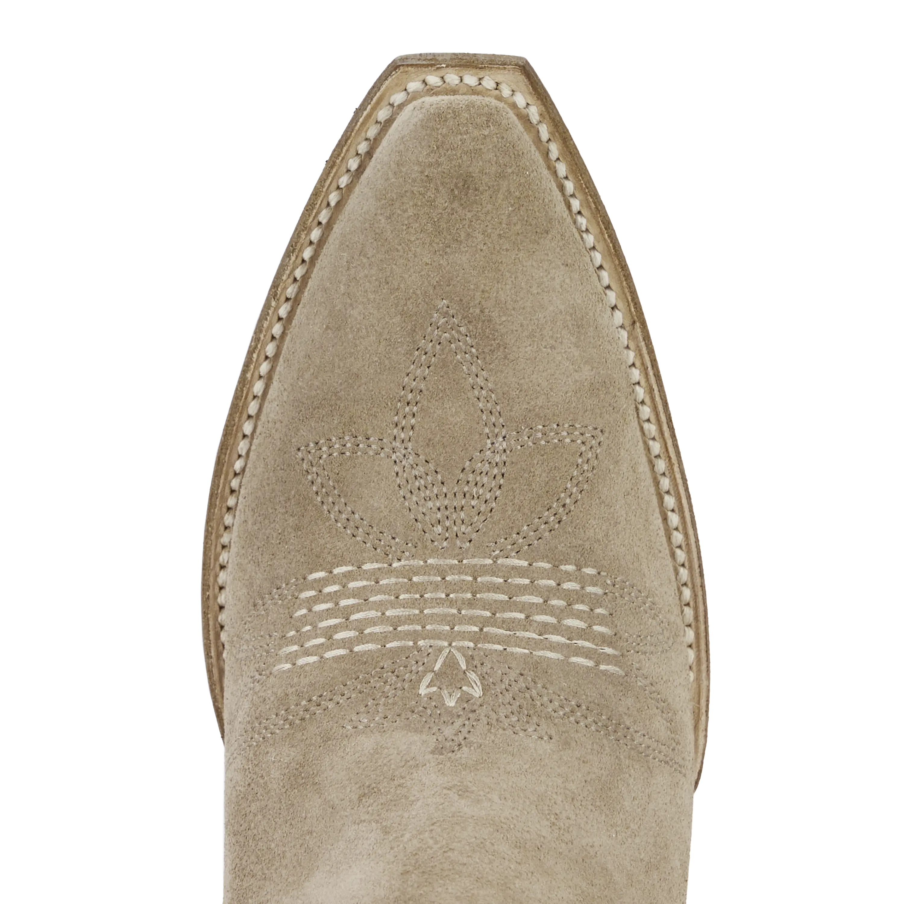 Squash Blossom Boot - Latte Suede