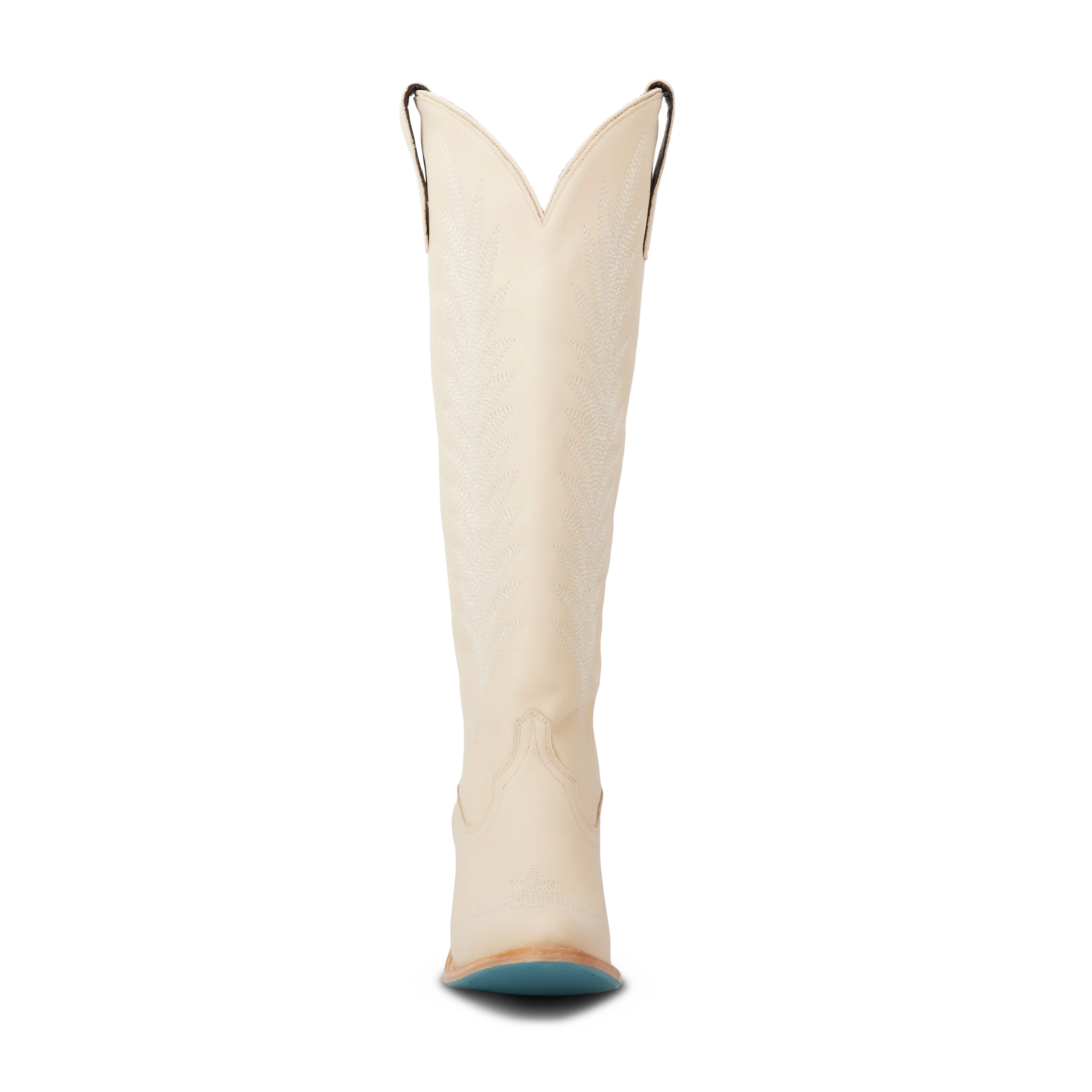 Jentry Knee High Boot - Pale Ivory