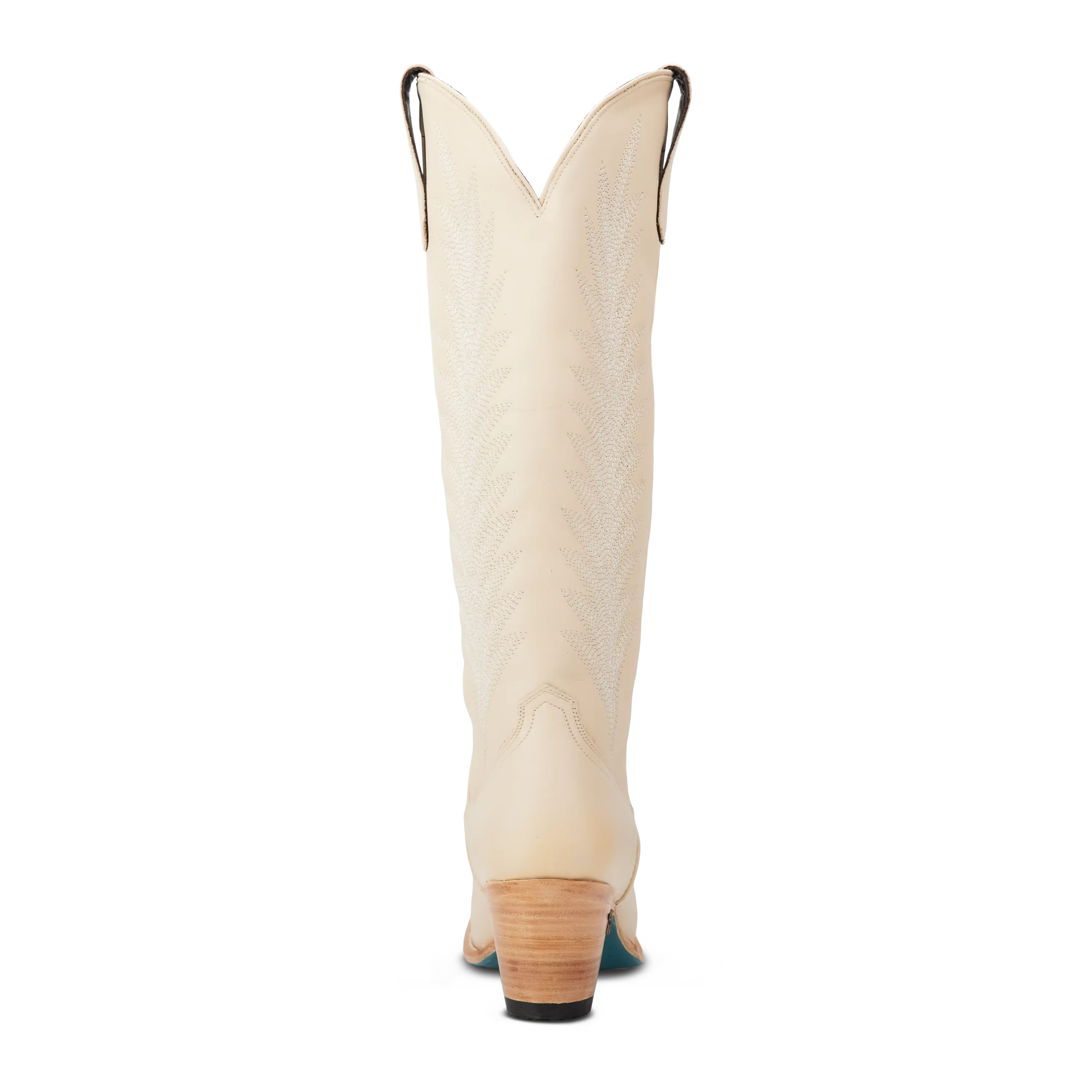 Jentry Knee High Boot - Pale Ivory