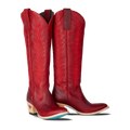 Jentry Knee High Boot - Smoldering Ruby