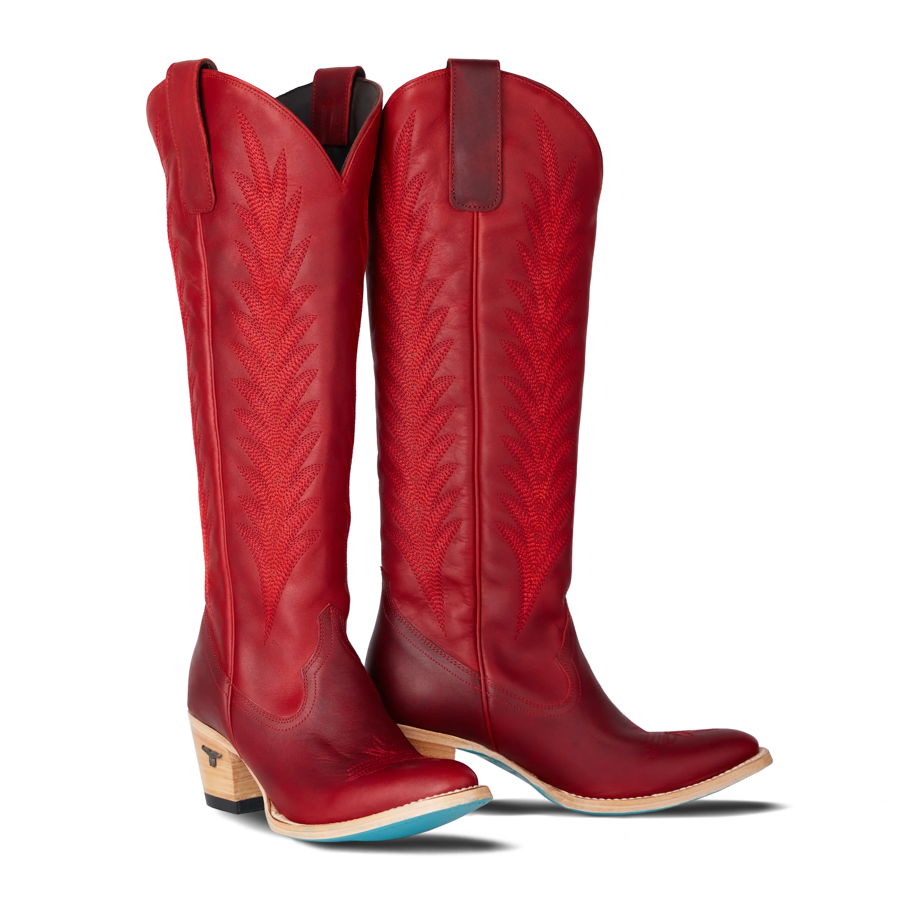 Jentry Knee High Boot - Smoldering Ruby