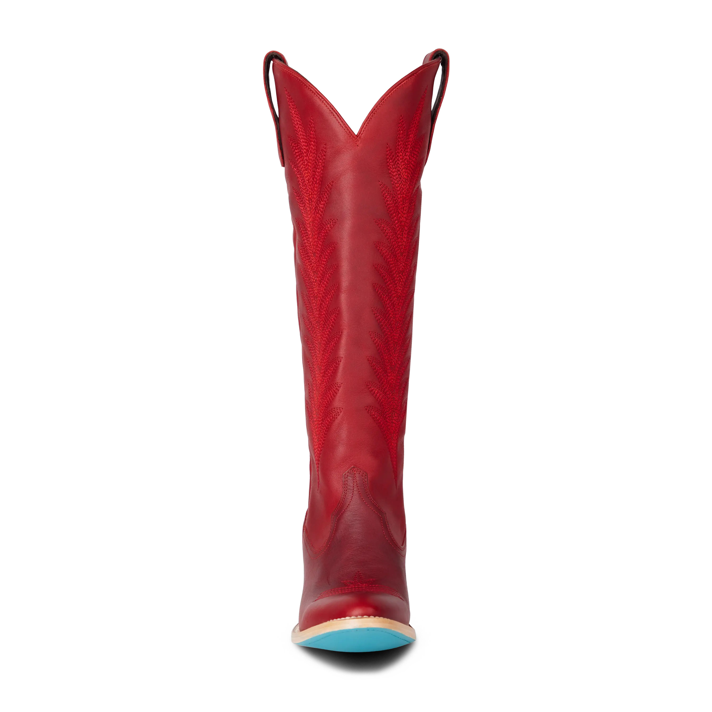 Jentry Knee High Boot - Smoldering Ruby