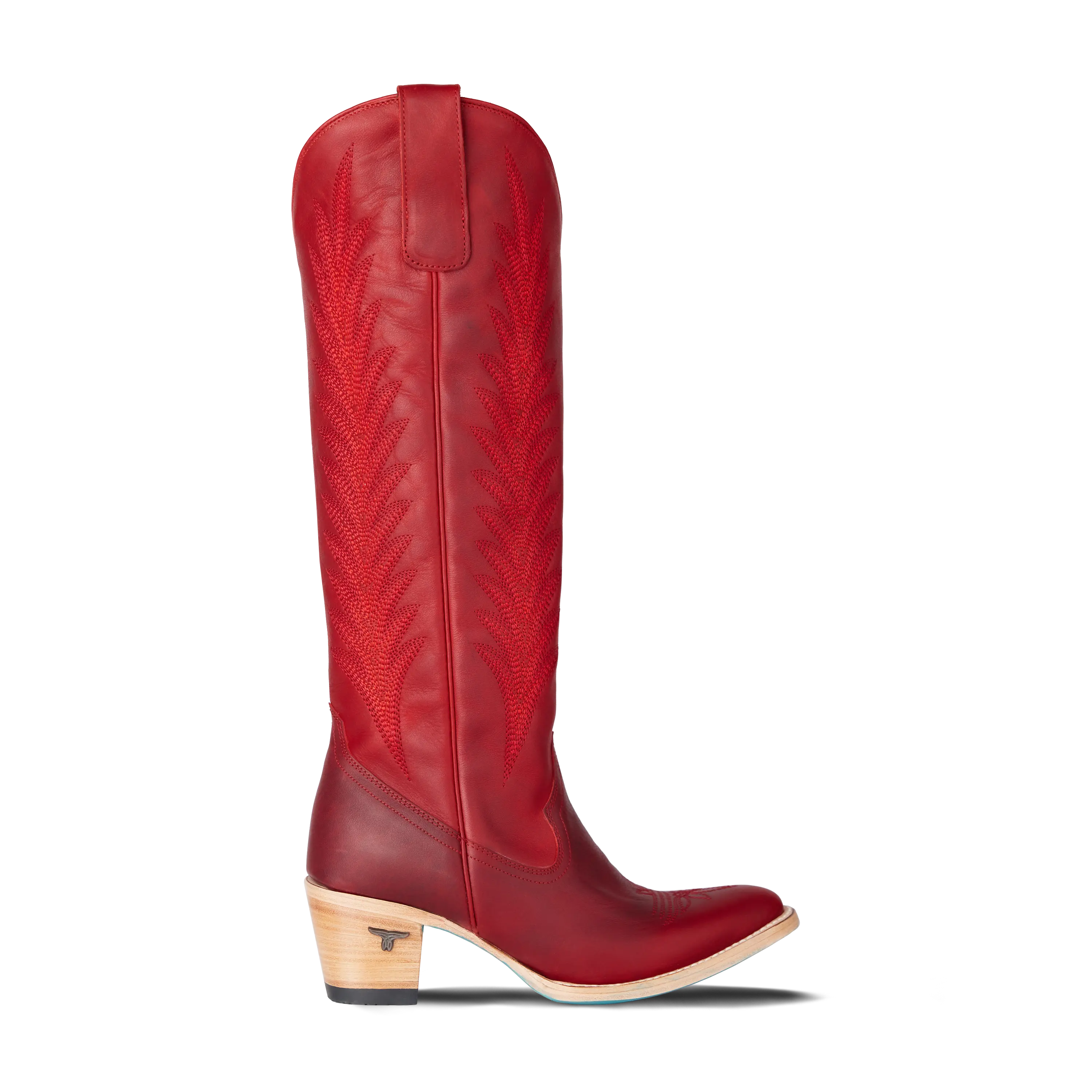 Jentry Knee High Boot - Smoldering Ruby