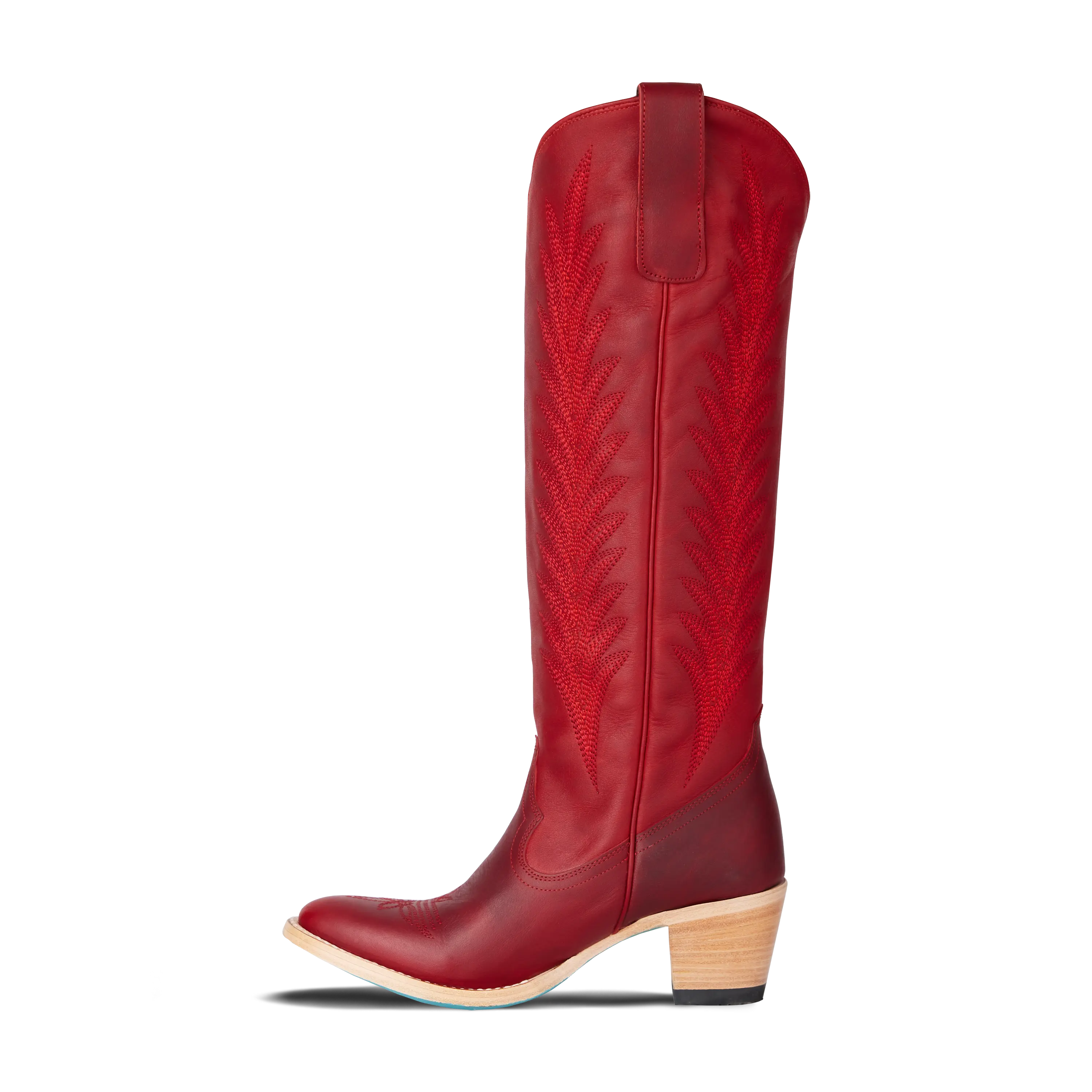 Jentry Knee High Boot - Smoldering Ruby