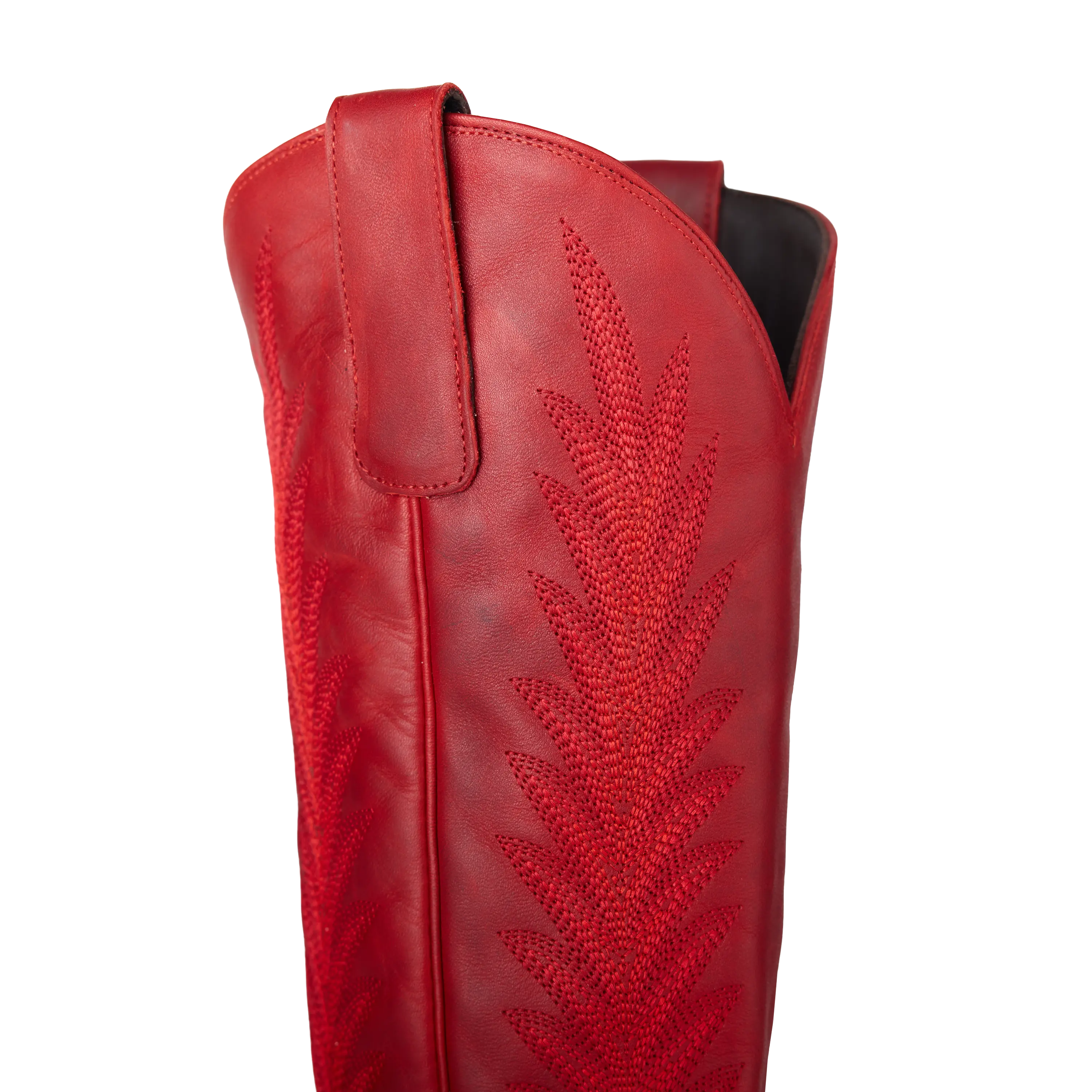 Jentry Knee High Boot - Smoldering Ruby