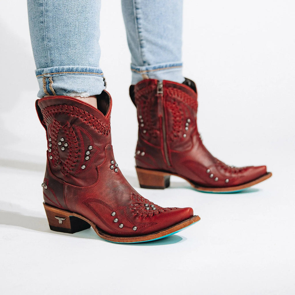 Cossette Bootie - Smoldering Ruby **Final Sale**