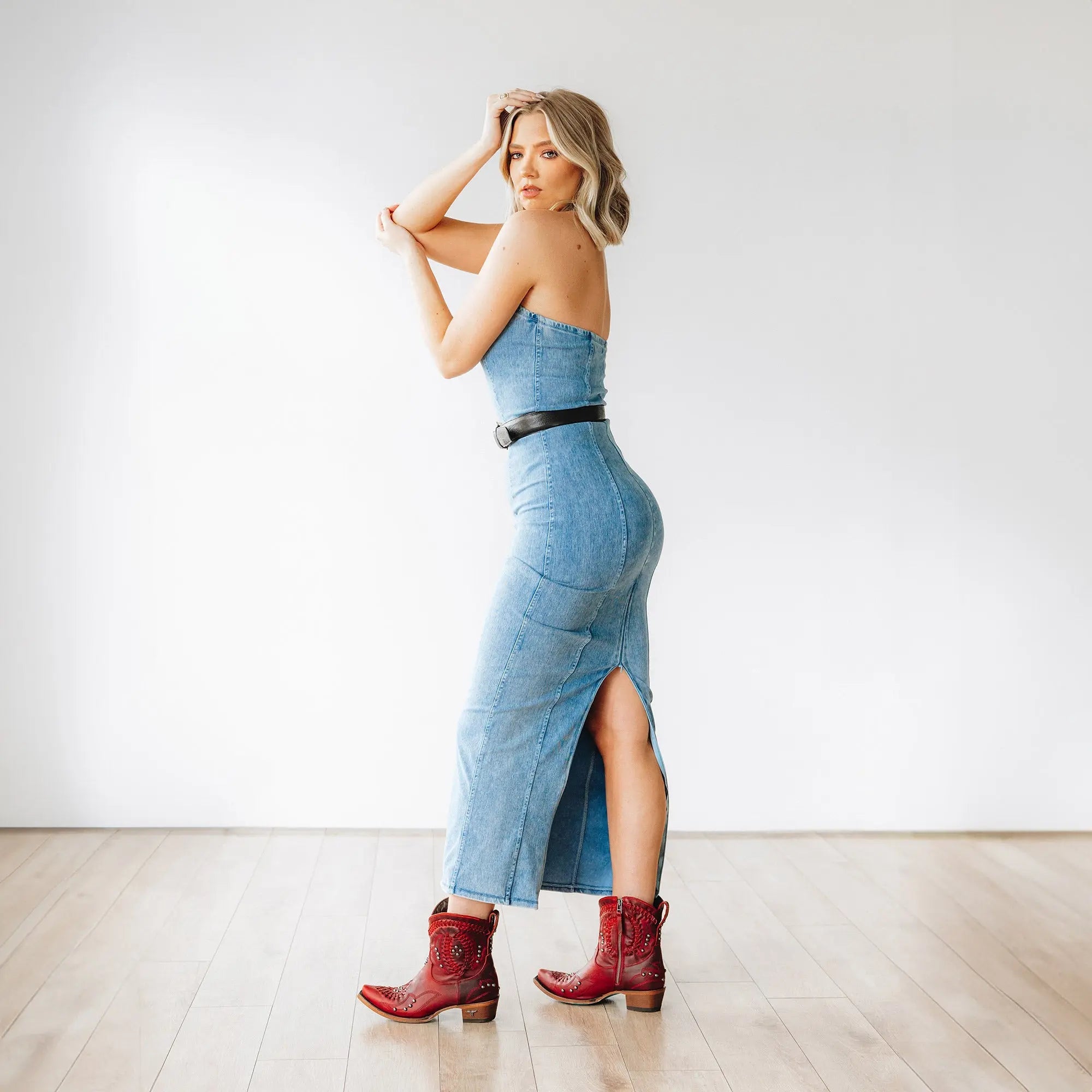 Cossette Bootie - Smoldering Ruby **Final Sale**